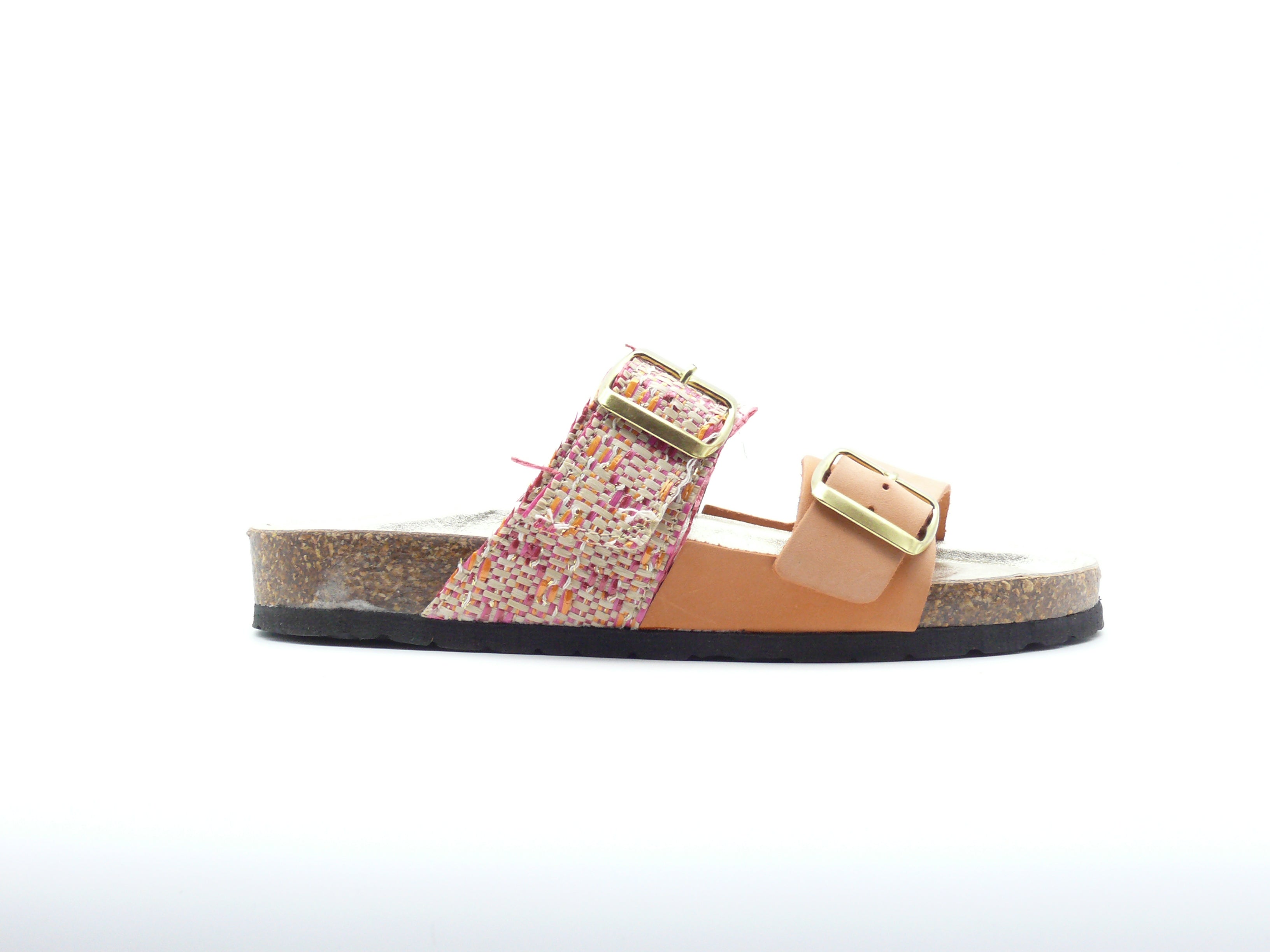 Bio-Gold Dania – Sandales plates Femme