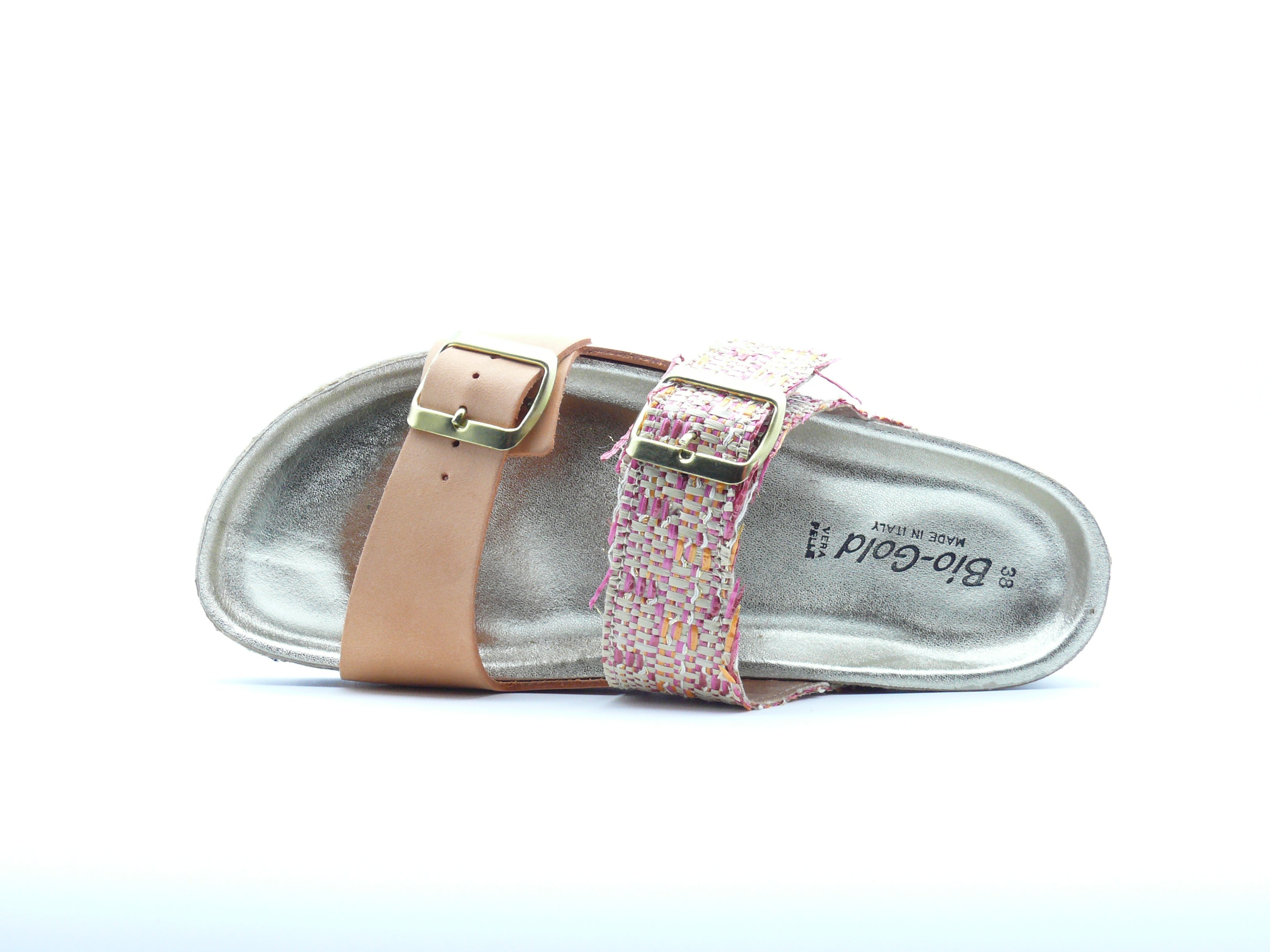 Bio-Gold Dania – Sandales plates Femme
