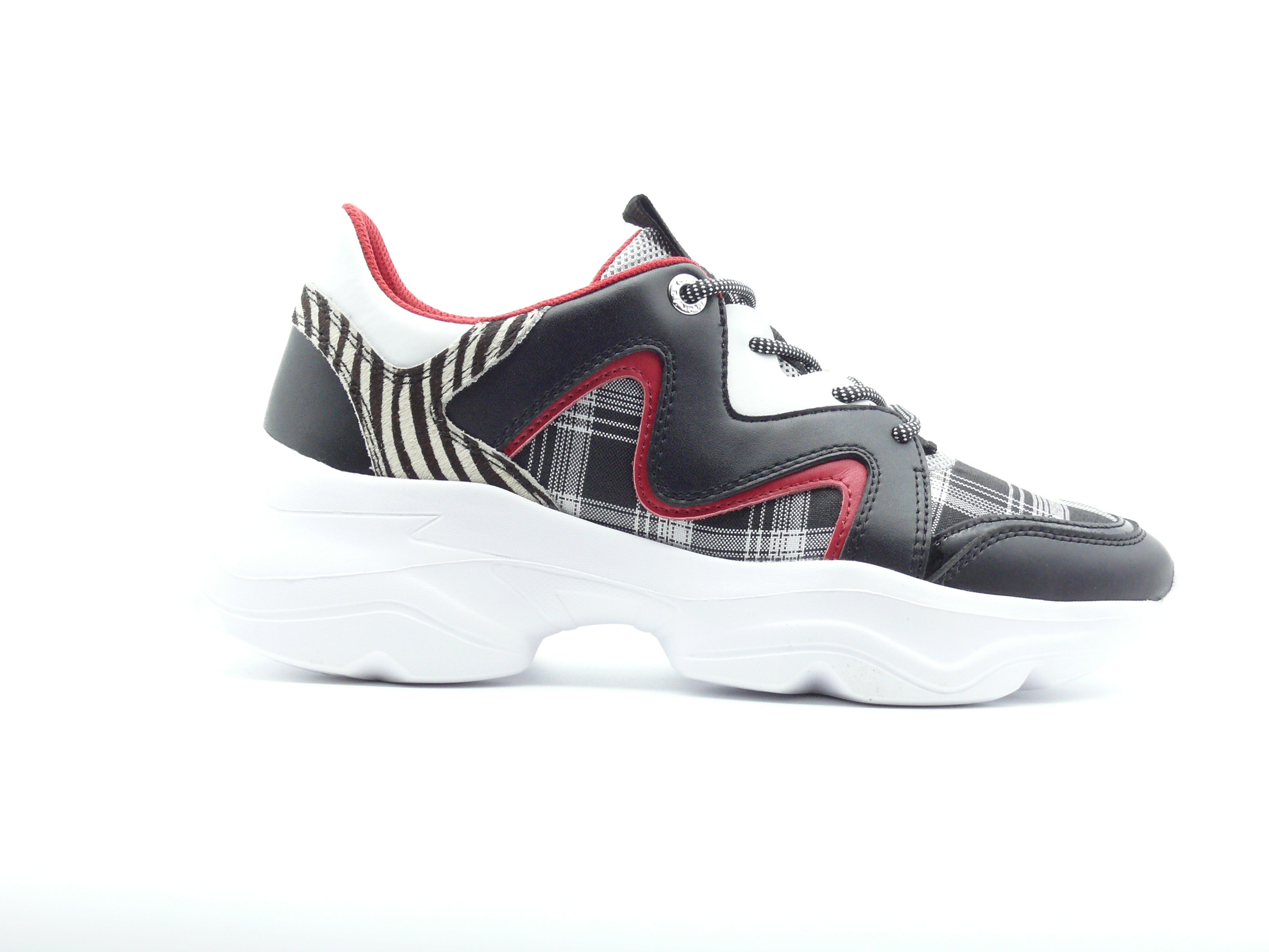 Manila Grace S009LQ Tartan – Sneakers Femme
