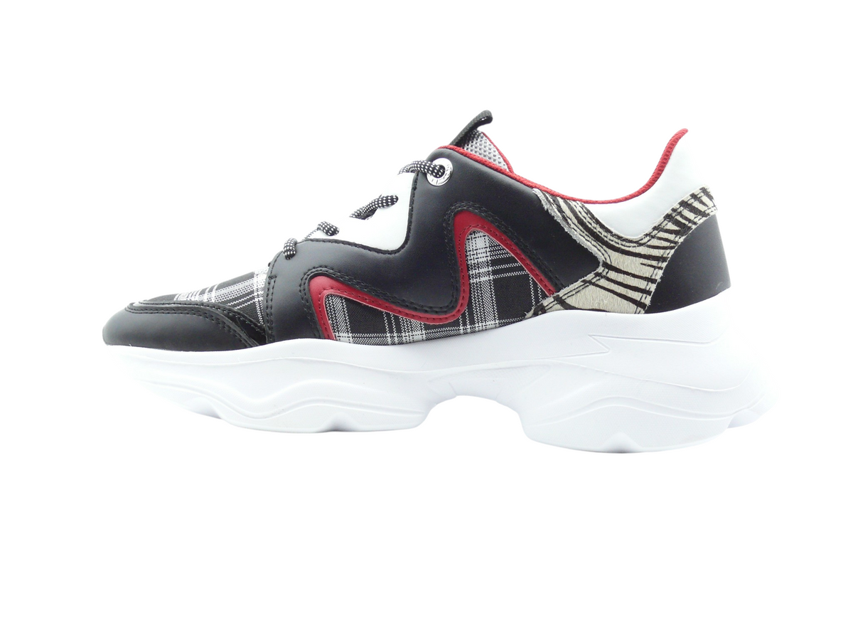 Manila Grace S009LQ Tartan – Sneakers Femme