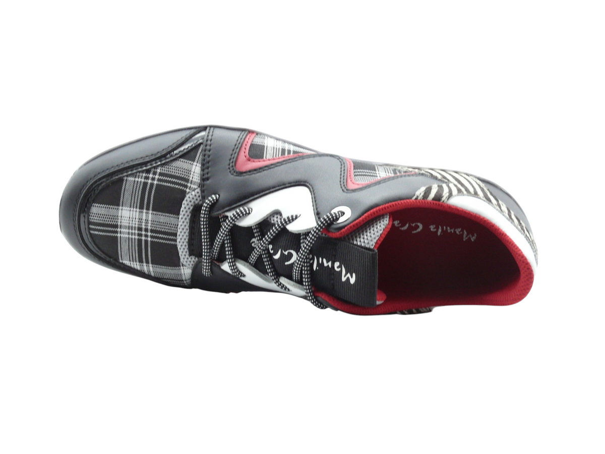 Manila Grace S009LQ Tartan – Sneakers Femme