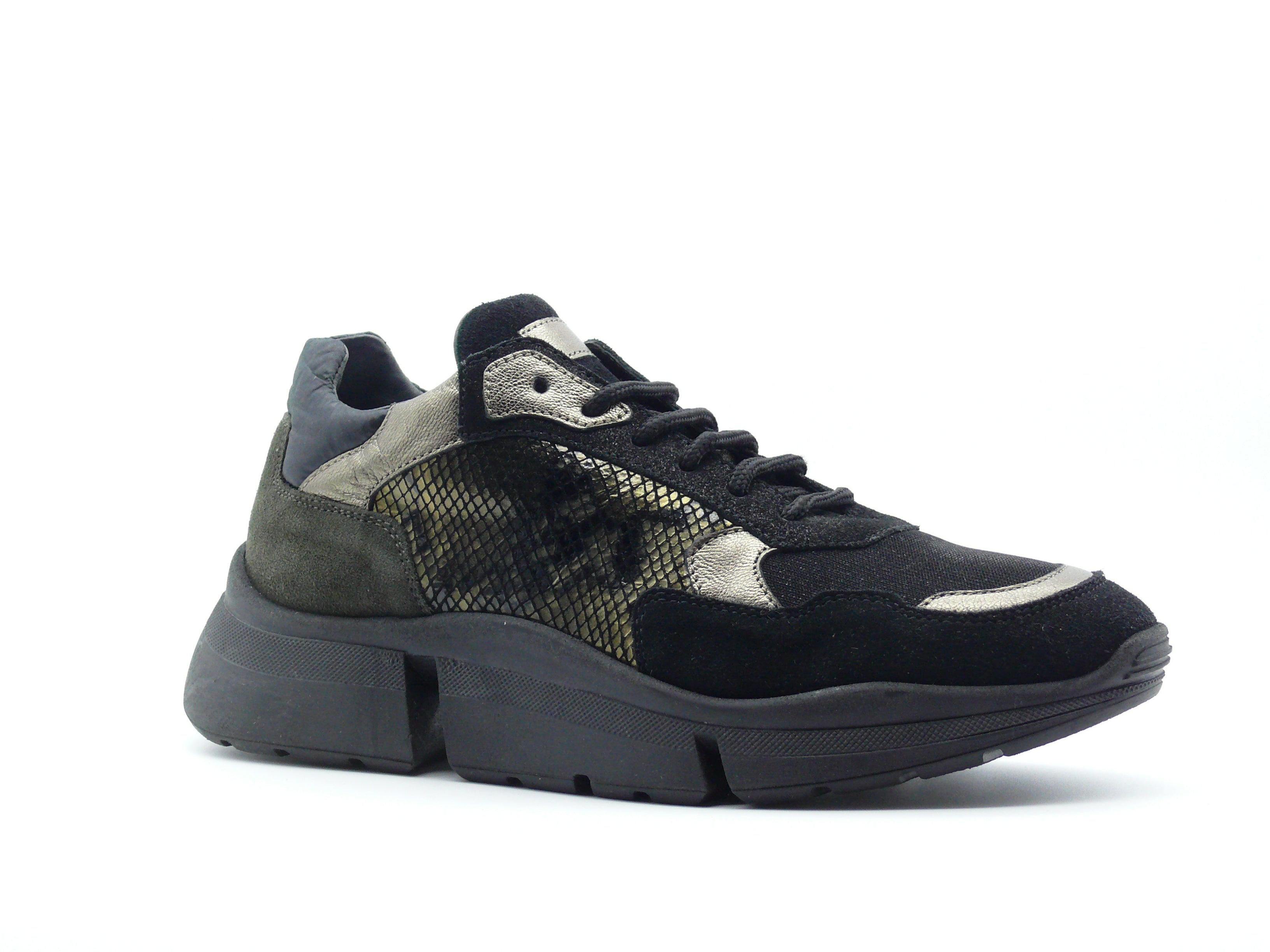 R.Q.S Marseille Powell Mix Python Nacre - Femme
