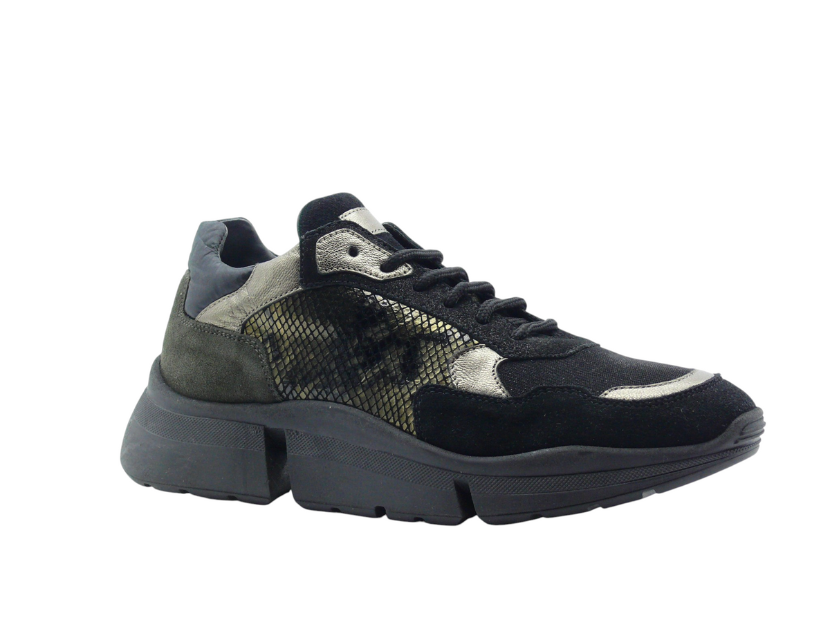 R.Q.S Marseille Powell Mix Python Nacre - Femme
