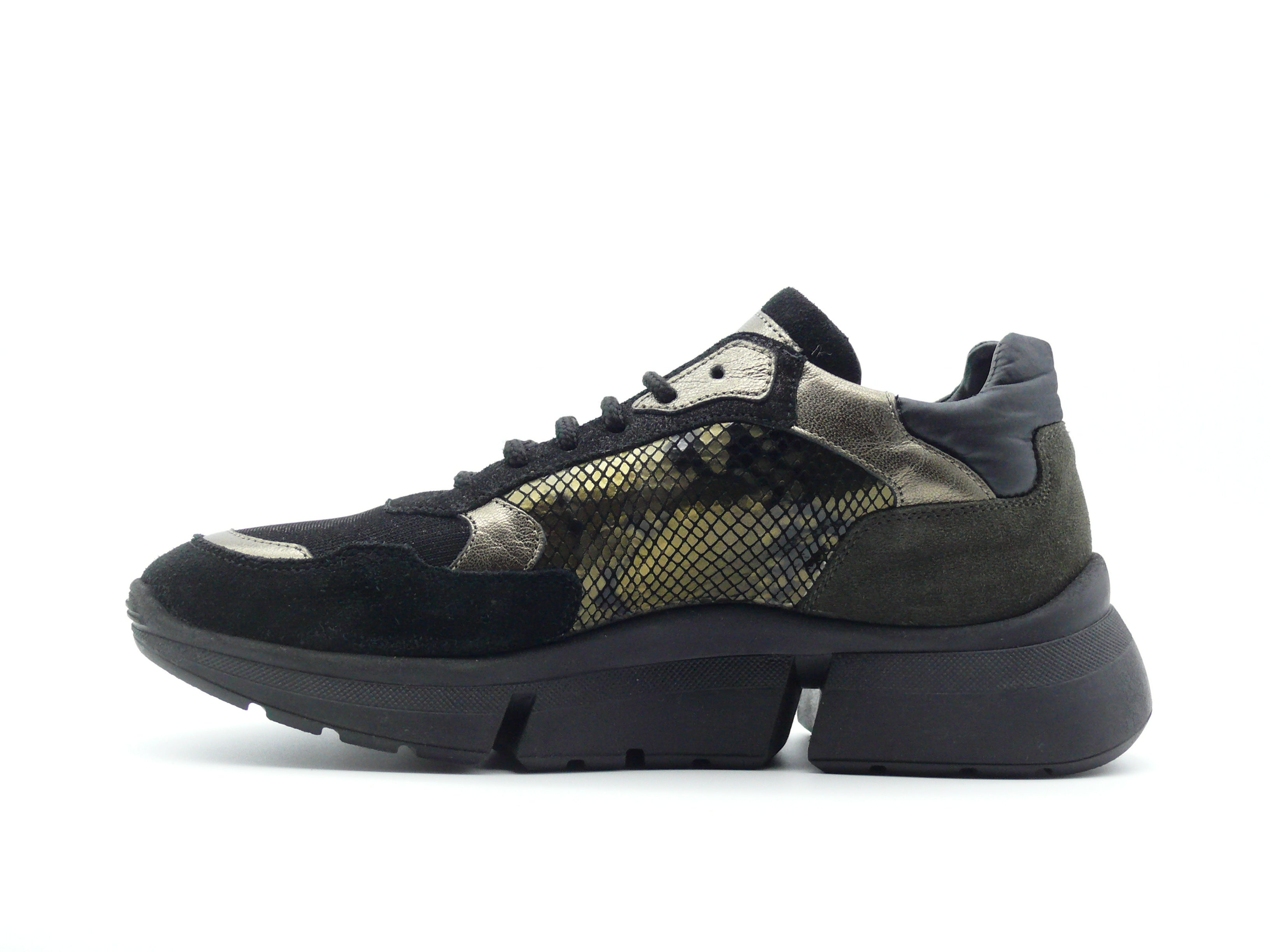 R.Q.S Marseille Powell Mix Python Nacre - Femme
