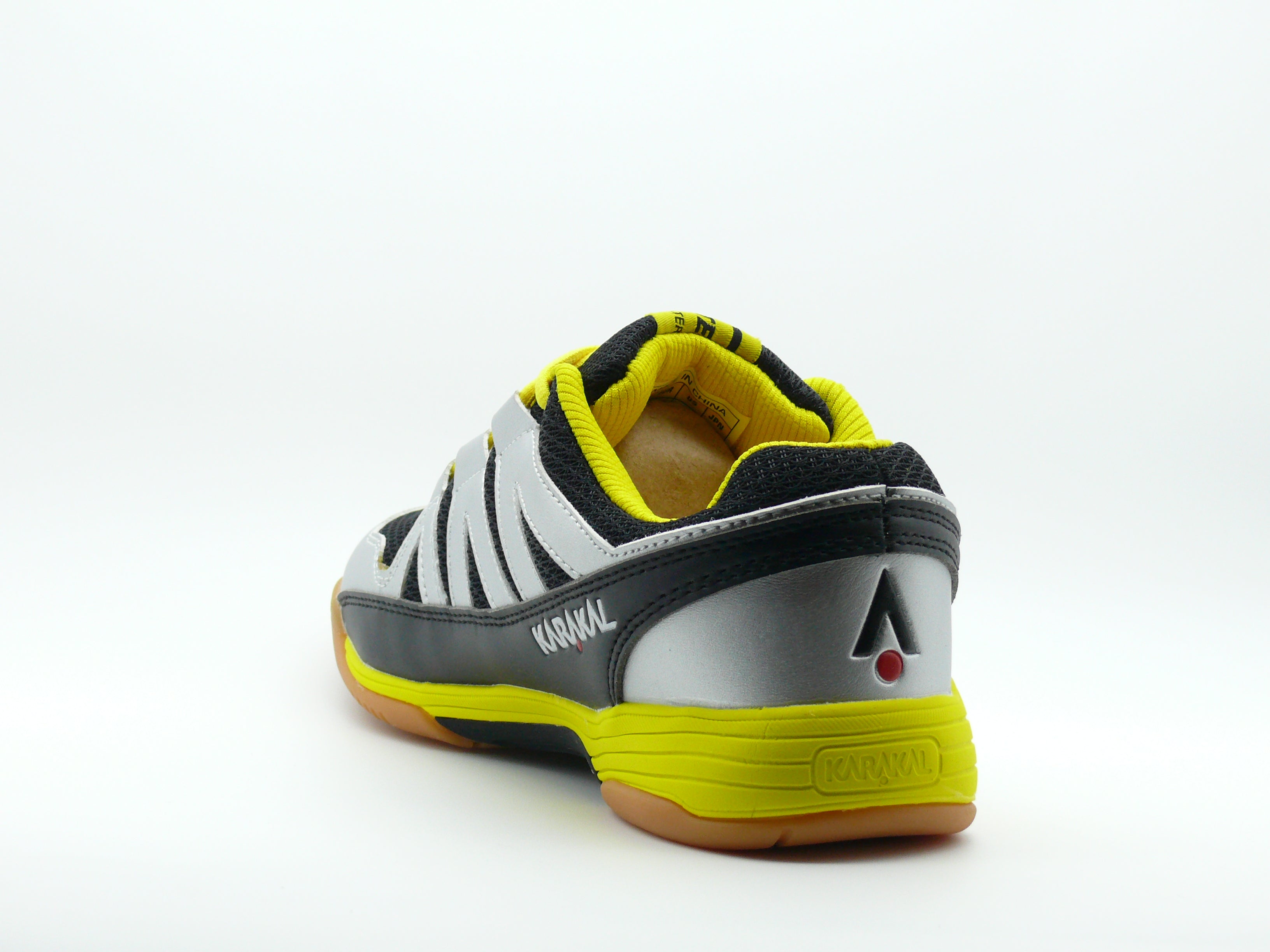 Karakal ProLite Silver/Yellow - Baskets indoor Unisexe