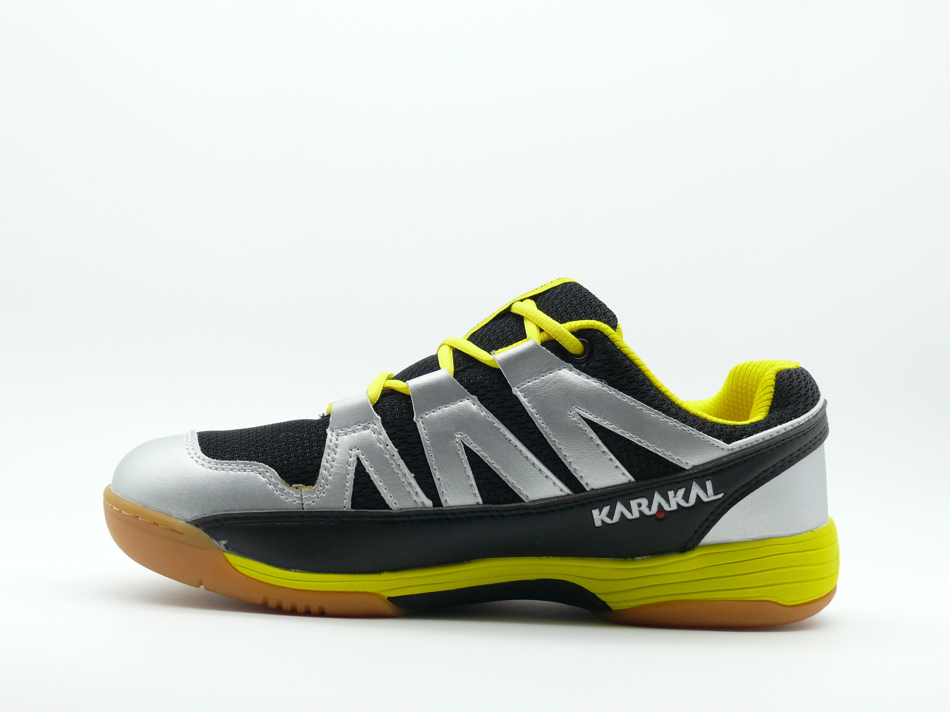 Karakal ProLite Silver/Yellow - Baskets indoor Unisexe