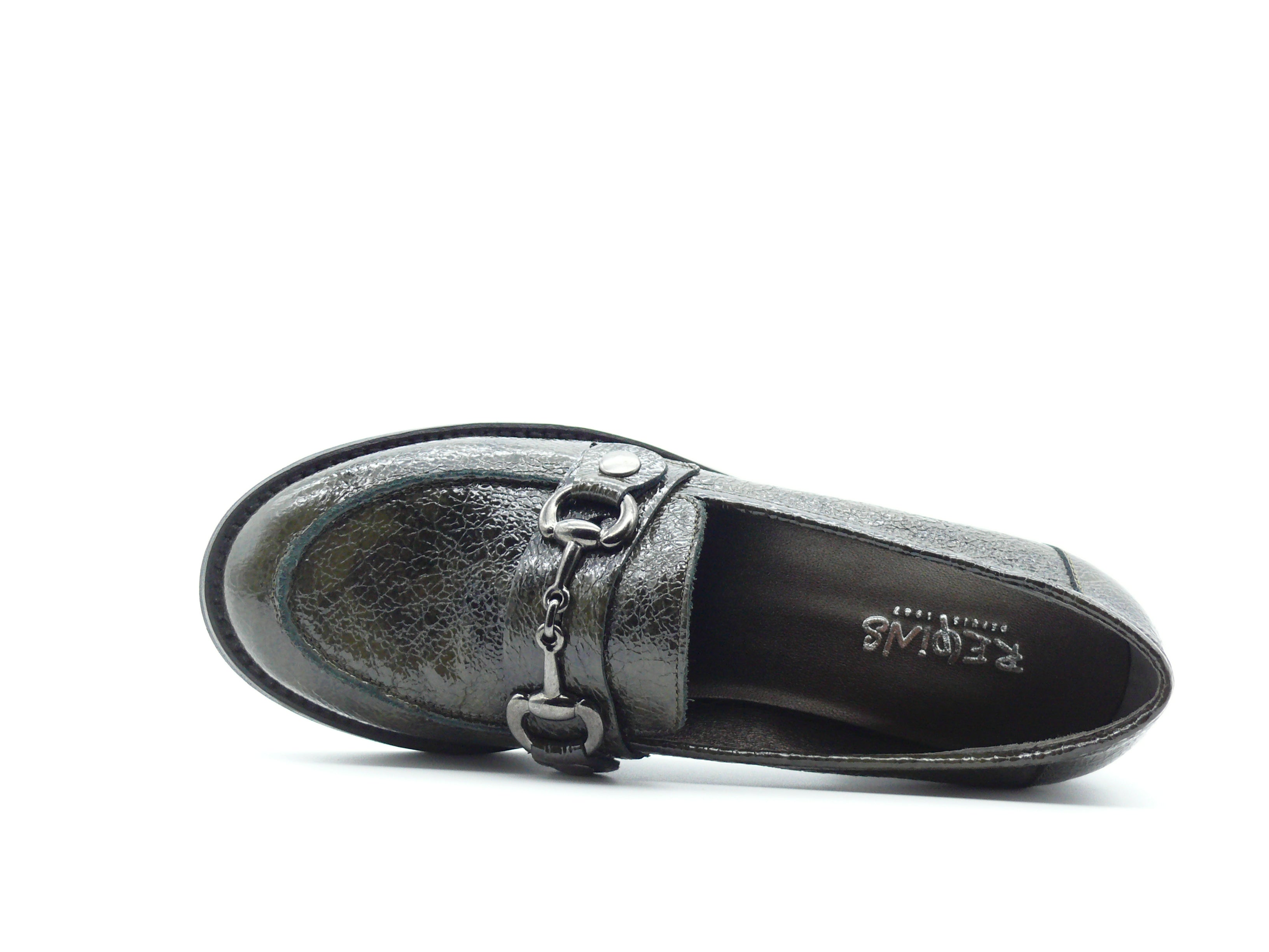 Reqins Janis Vernis Graine - Mocassins Femme