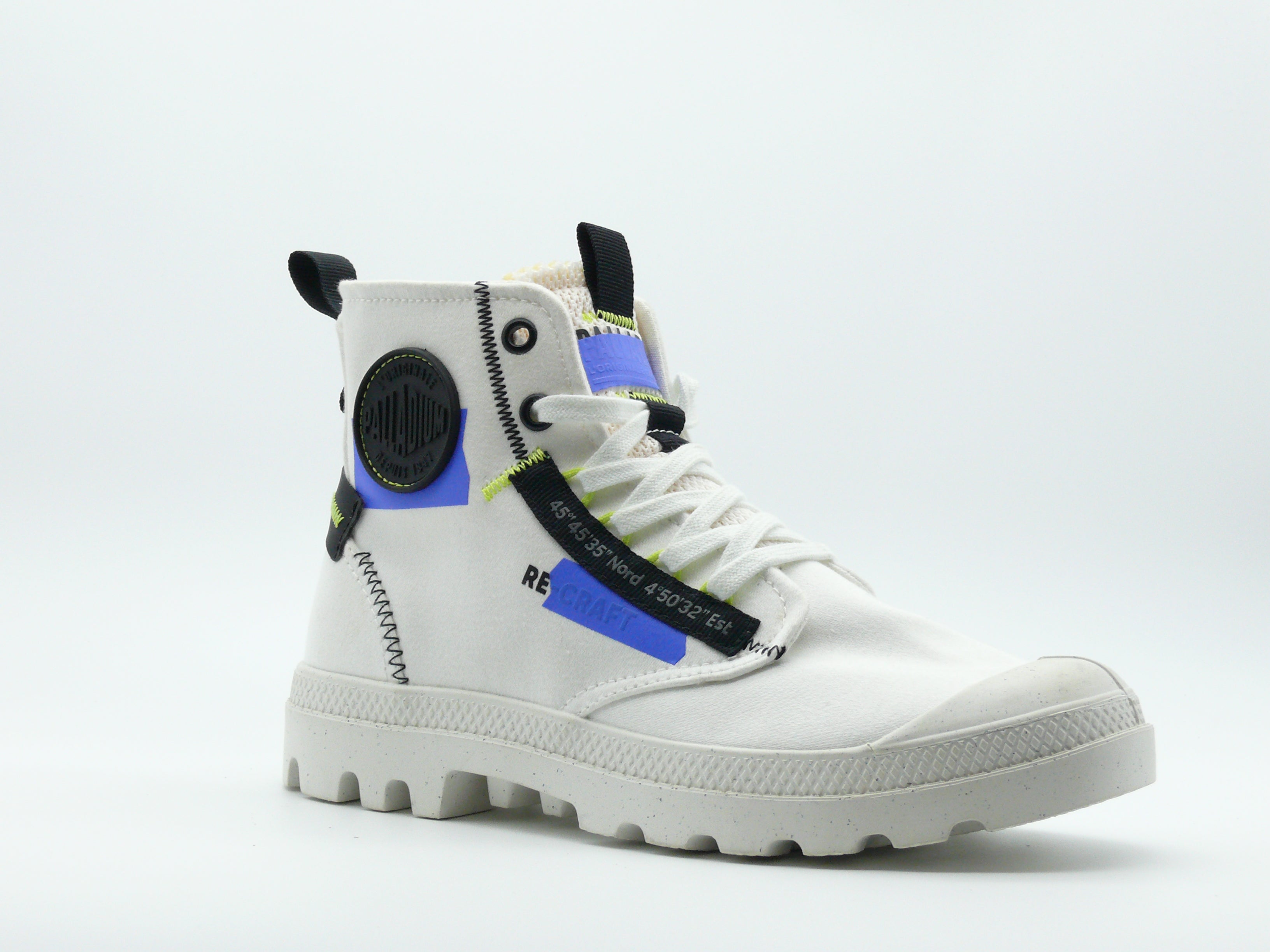 Palladium Pampa Hi Re-Craft Star White – Bottines Unisexe