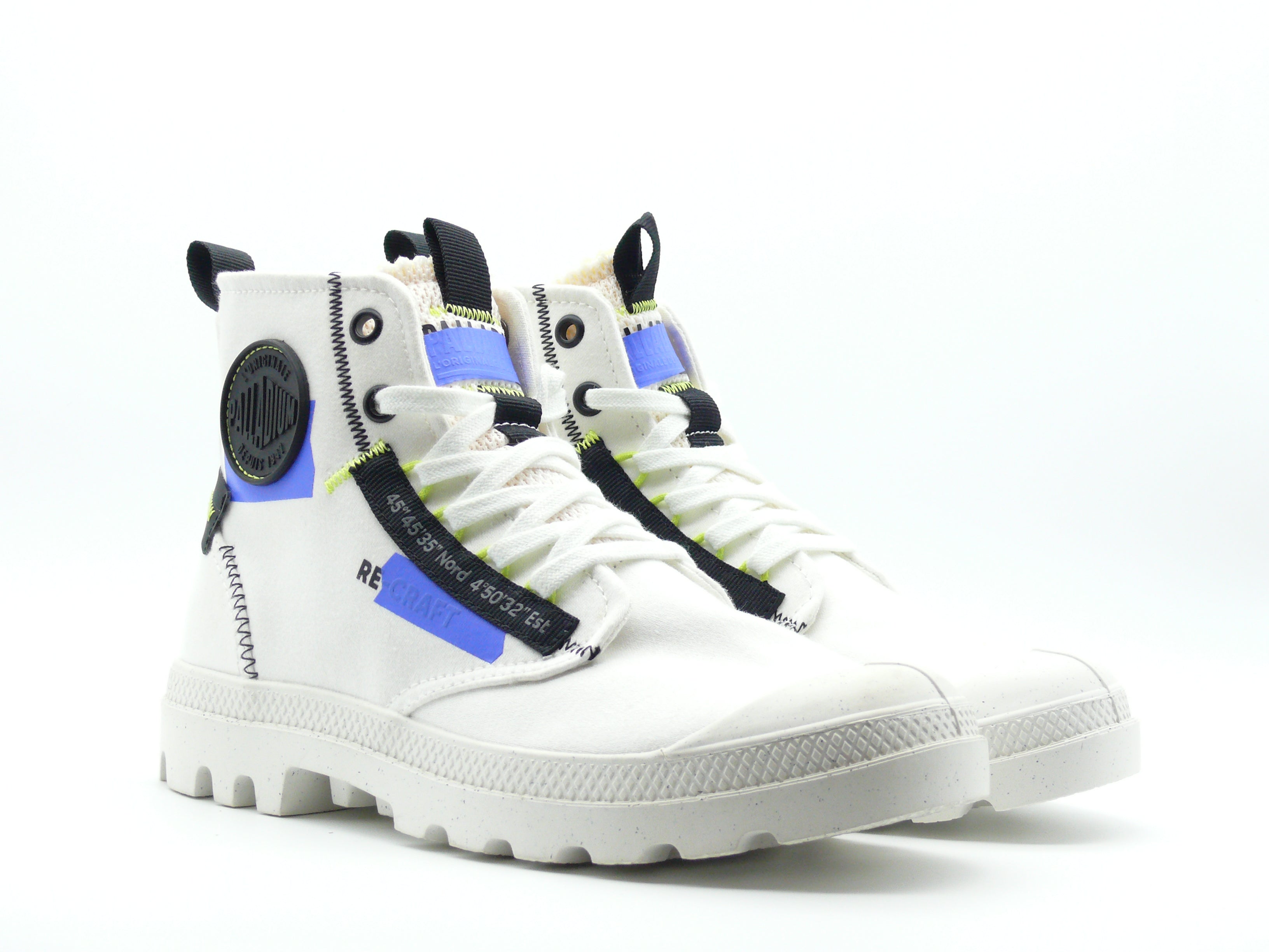 Palladium Pampa Hi Re-Craft Star White – Bottines Unisexe