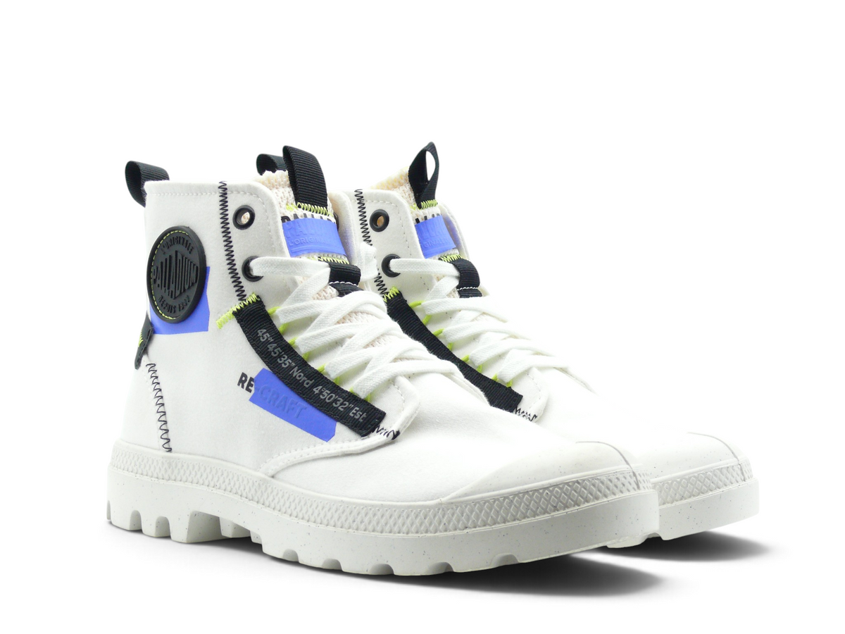 Palladium Pampa Hi Re-Craft Star White – Bottines Unisexe