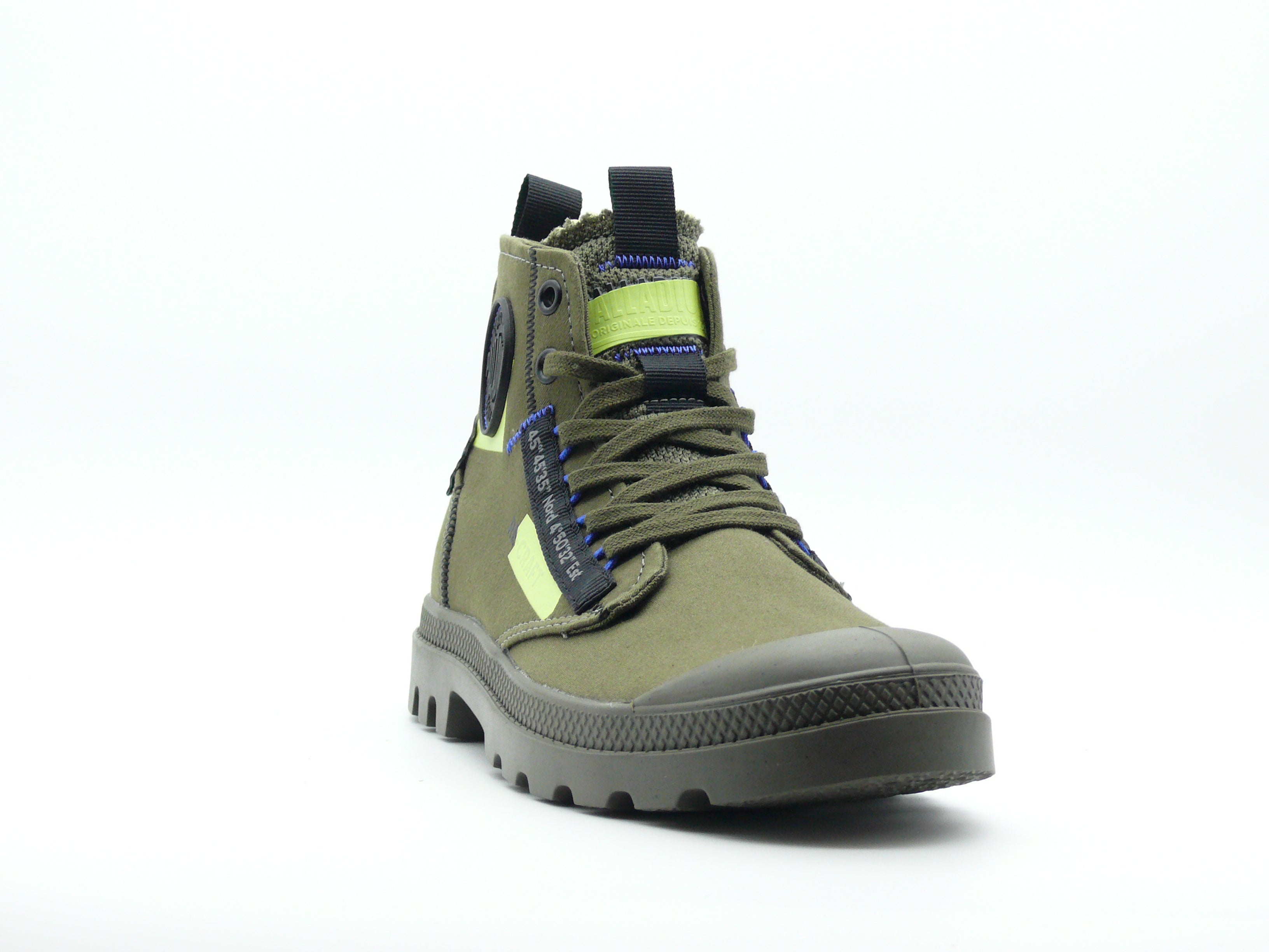 Palladium Pampa Hi Re-Craft Olive Night - Mixte