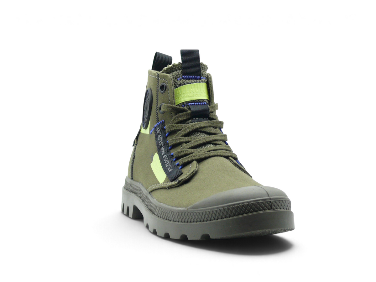 Palladium Pampa Hi Re-Craft Olive Night - Mixte