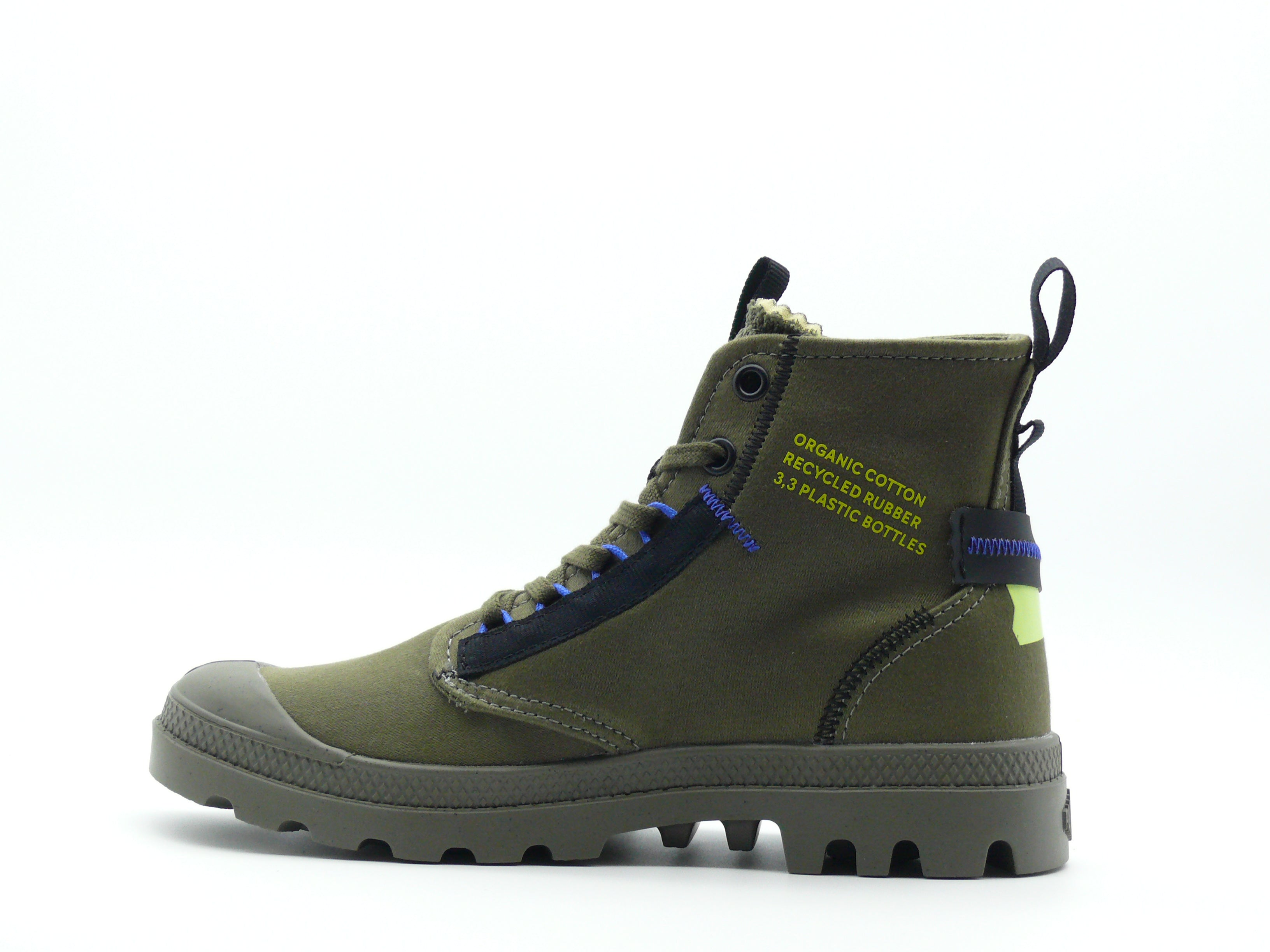 Palladium Pampa Hi Re-Craft Olive Night - Mixte