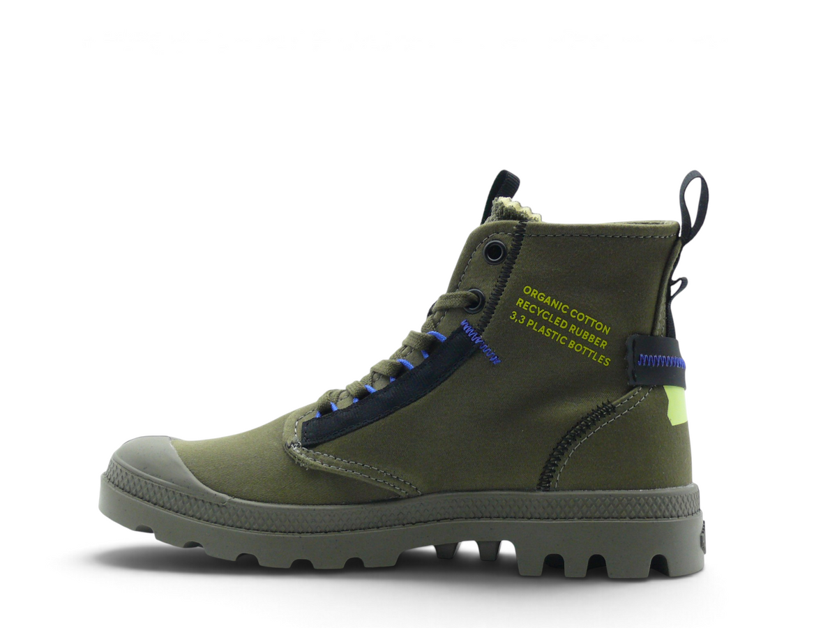 Palladium Pampa Hi Re-Craft Olive Night - Mixte