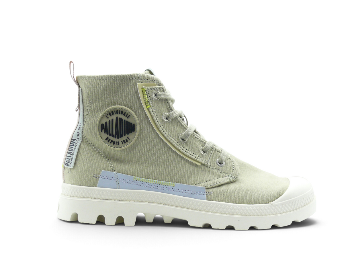 Palladium Pampa Underlayer Eucalyptus – Bottines Femme