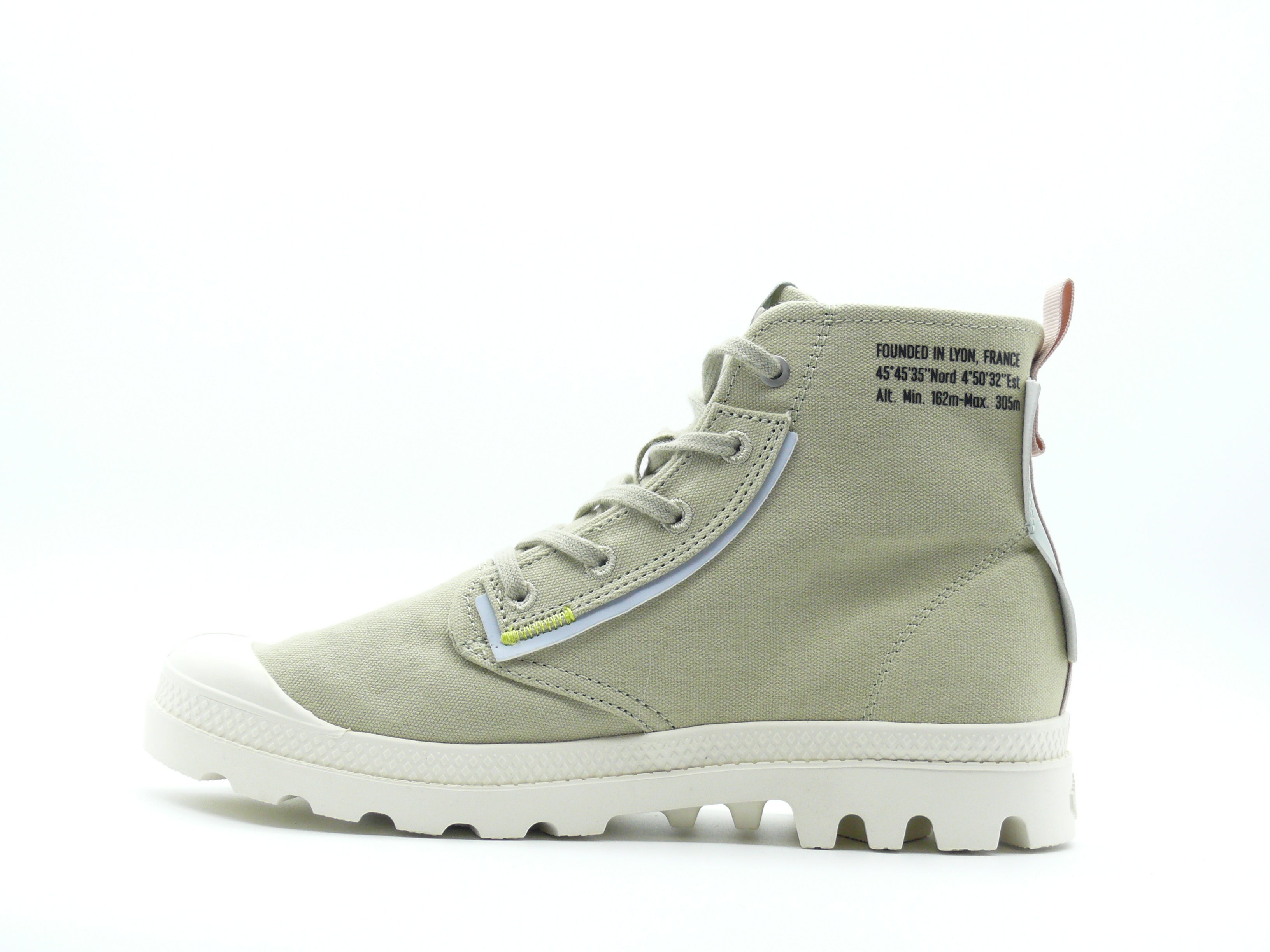 Palladium Pampa Underlayer Eucalyptus – Bottines Femme