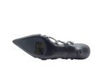 ASH Bizarre Escarpins Slingback Cuir Noir Clouté