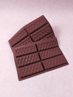 Lot de 2 moules en silicone Diamond marron 6 cavités 25,8 cm