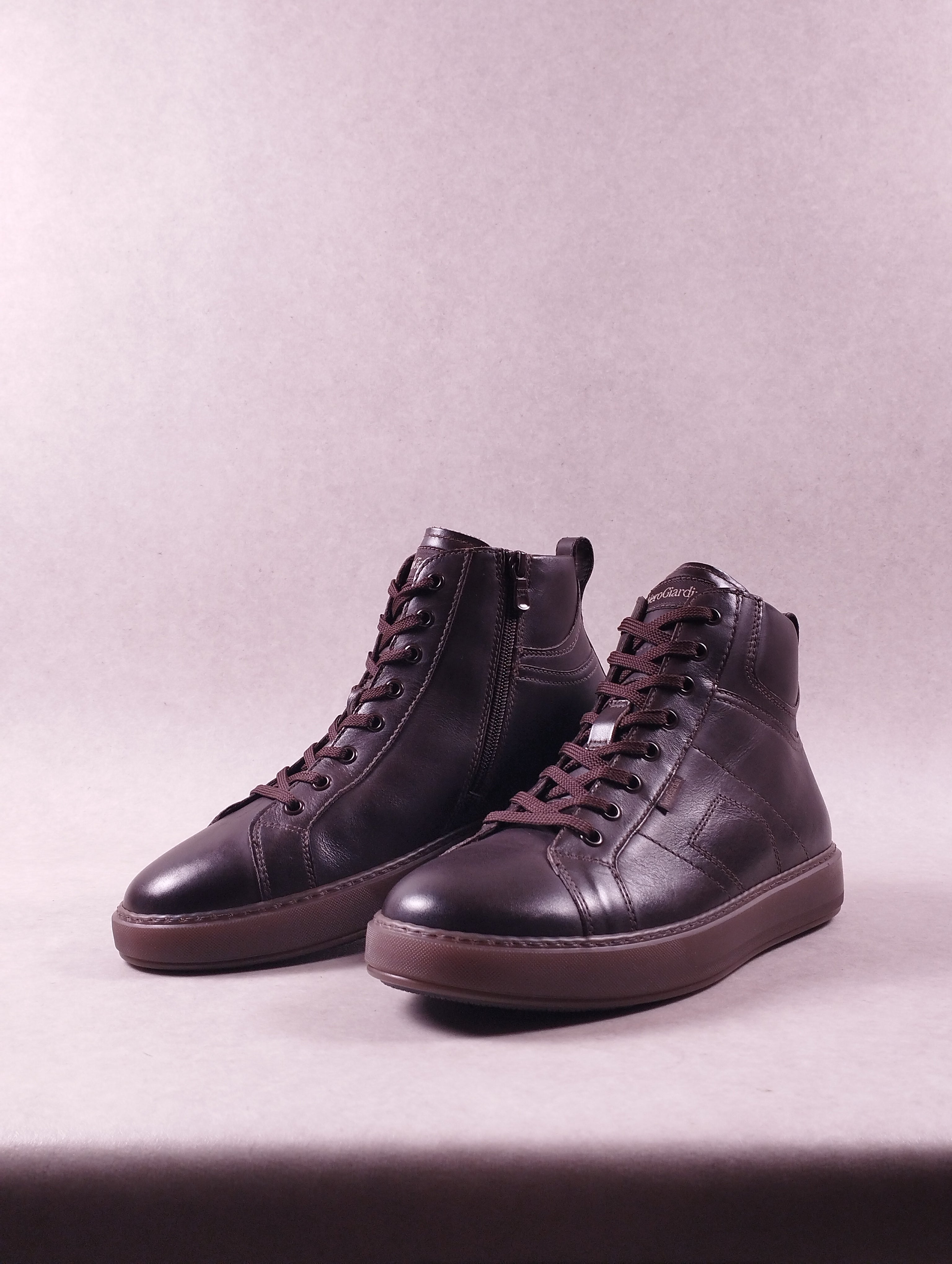 Baskets montantes homme NeroGiardini I303061U Kenia café 41