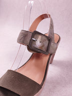 Sandales femme Emilie Karston Ruzee kaki 39