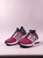 Chaussures femme UYN Nature Tune Bordeaux Gris 38