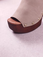 Sabots femme Sandro Rosi Art.7861 Sabia beige 38