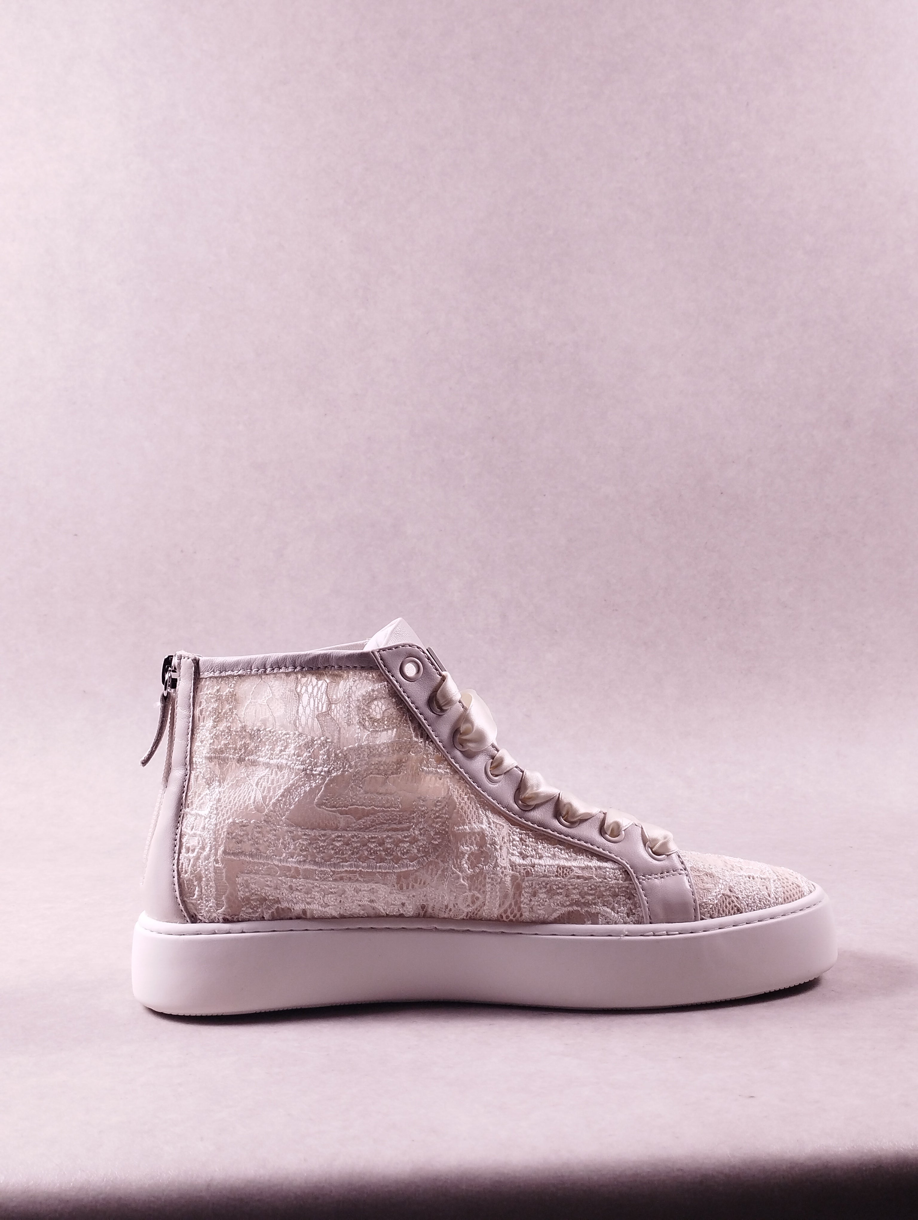 Baskets montantes femme Högl 5-10 0378 crème 38,5