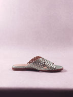 Sandales femme Little La Suite 1253.02 Mica Perfo vert métallisé Pointure 37