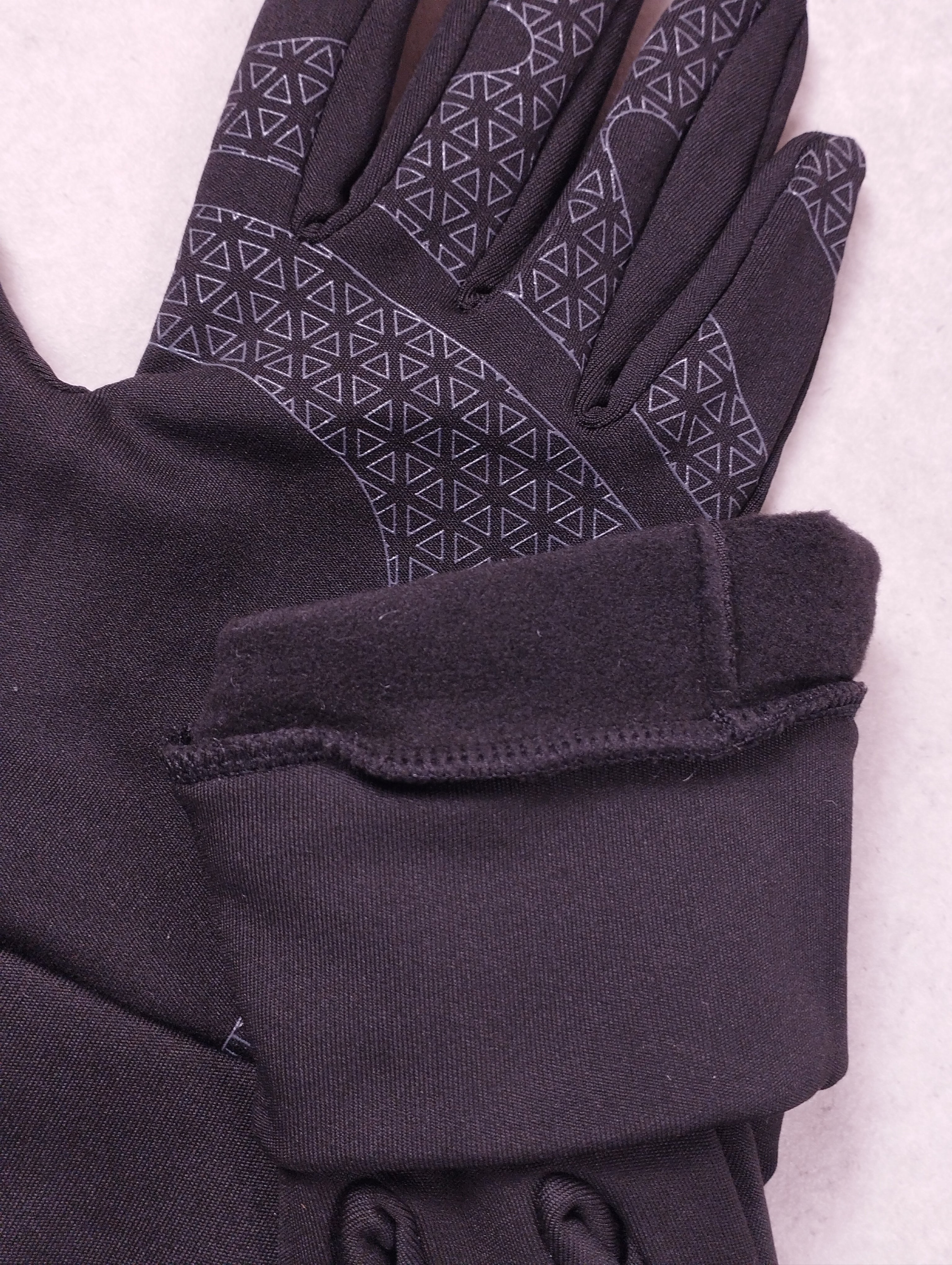 Gants homme tactiles coupe-vent noir XL taille 9