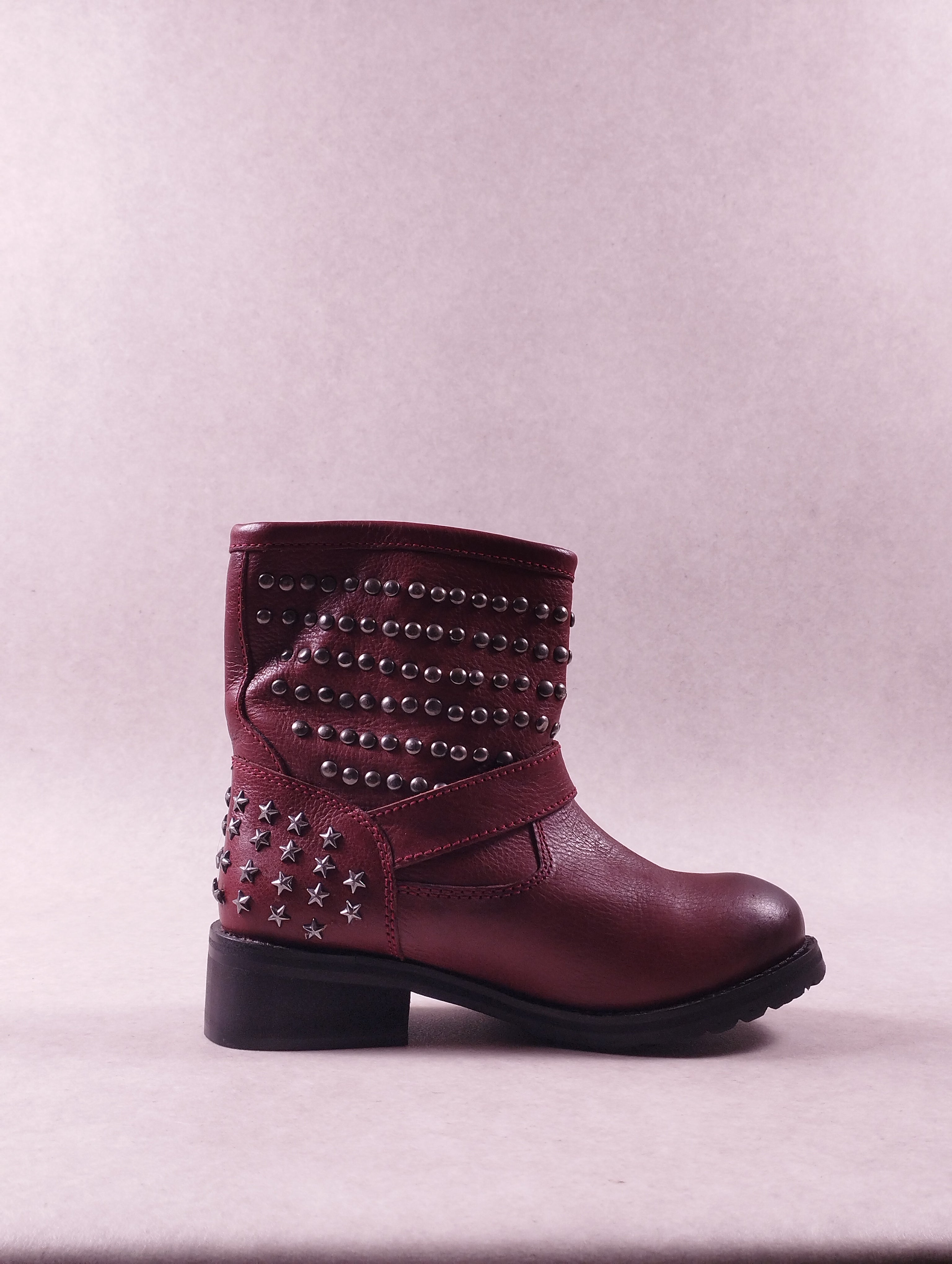 Boots femme Lola Cruz 109T16HS rouge bordeaux Pointure 37