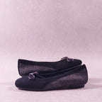 Ballerines femme Reqins Hirisse noir argent pointure 36