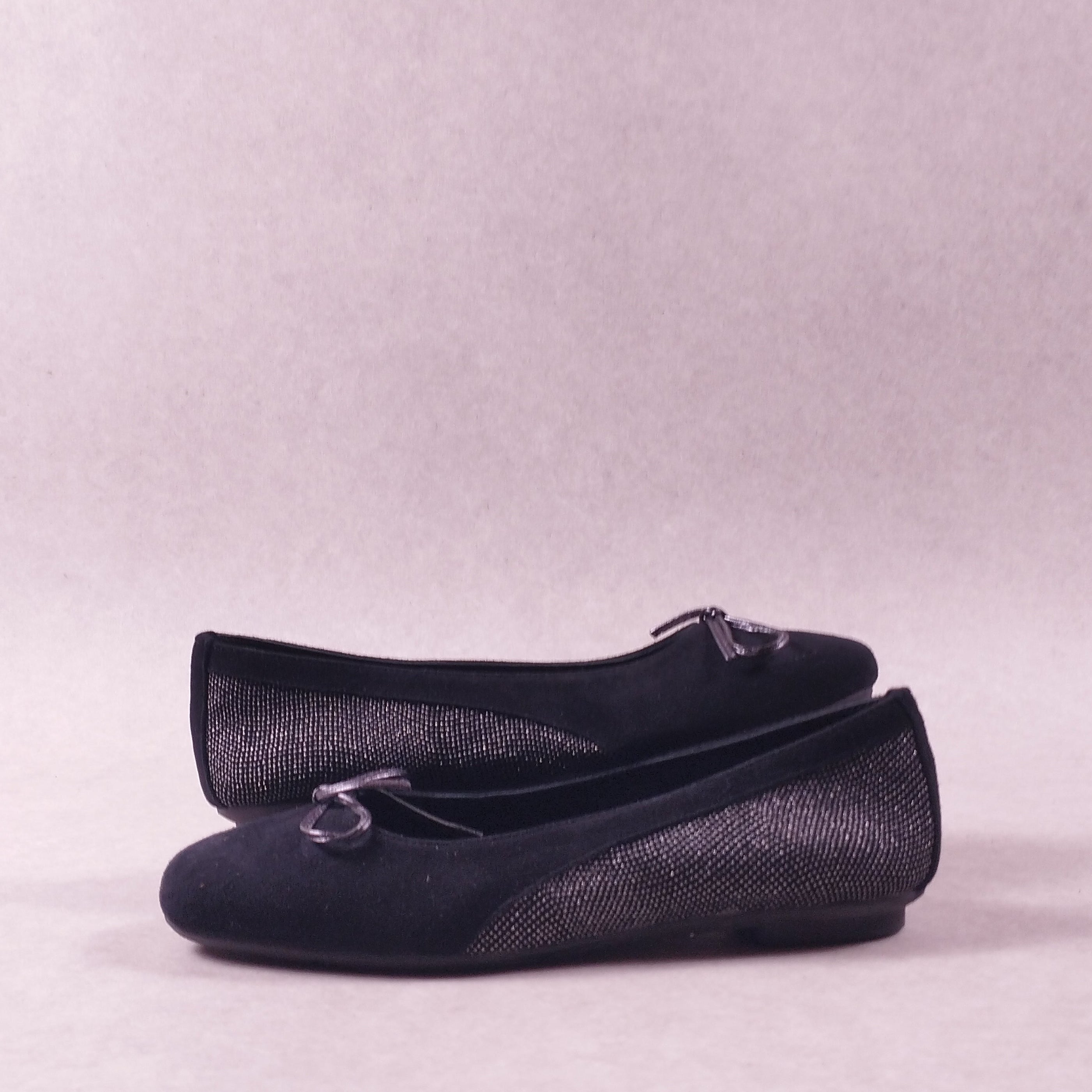 Ballerines femme Reqins Hirisse noir argent pointure 36