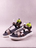 Sandales femme Elena Iachi Swing E-1845 mimetico militaire 41