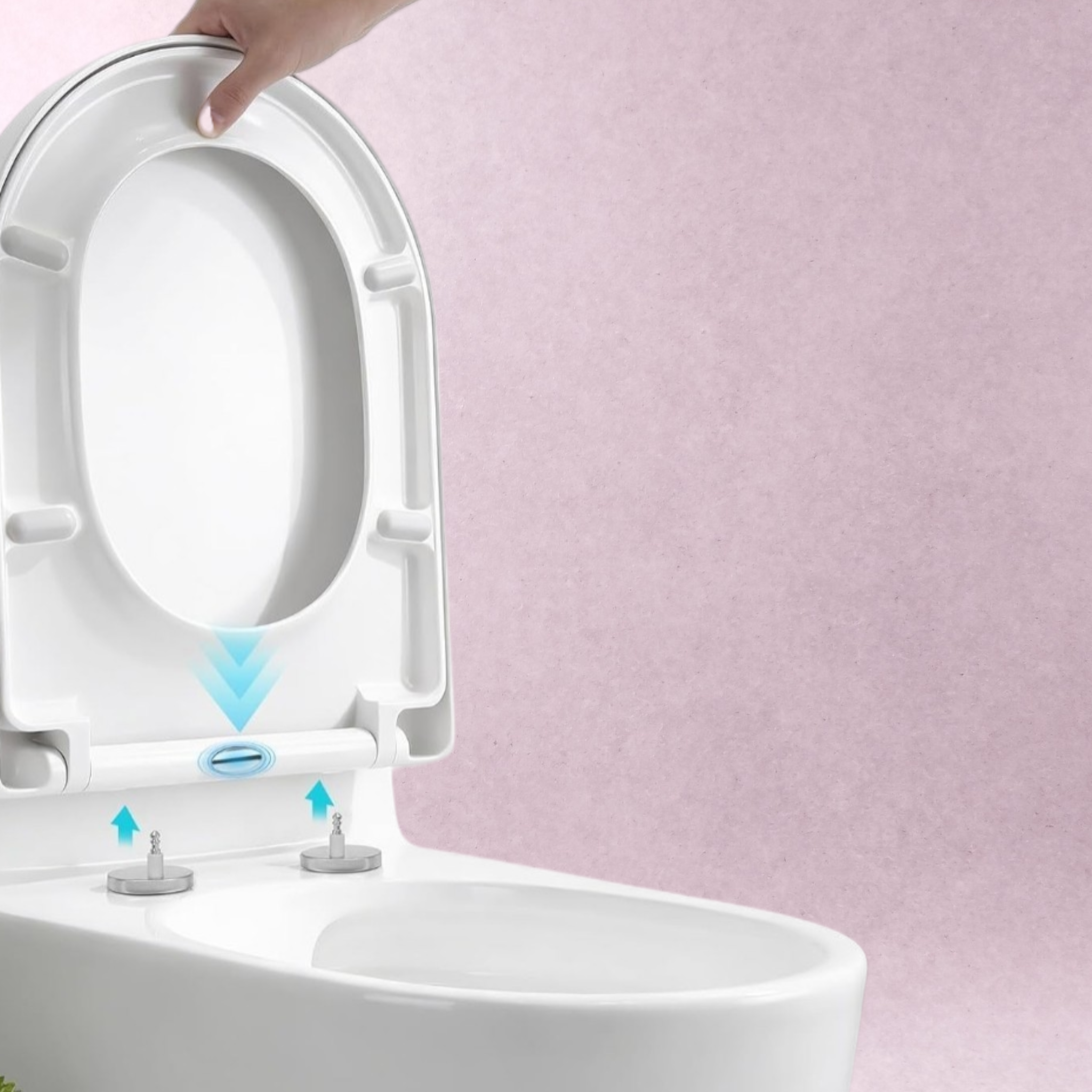 Abattant WC forme D SAMODRA HU2007 blanc taille unique