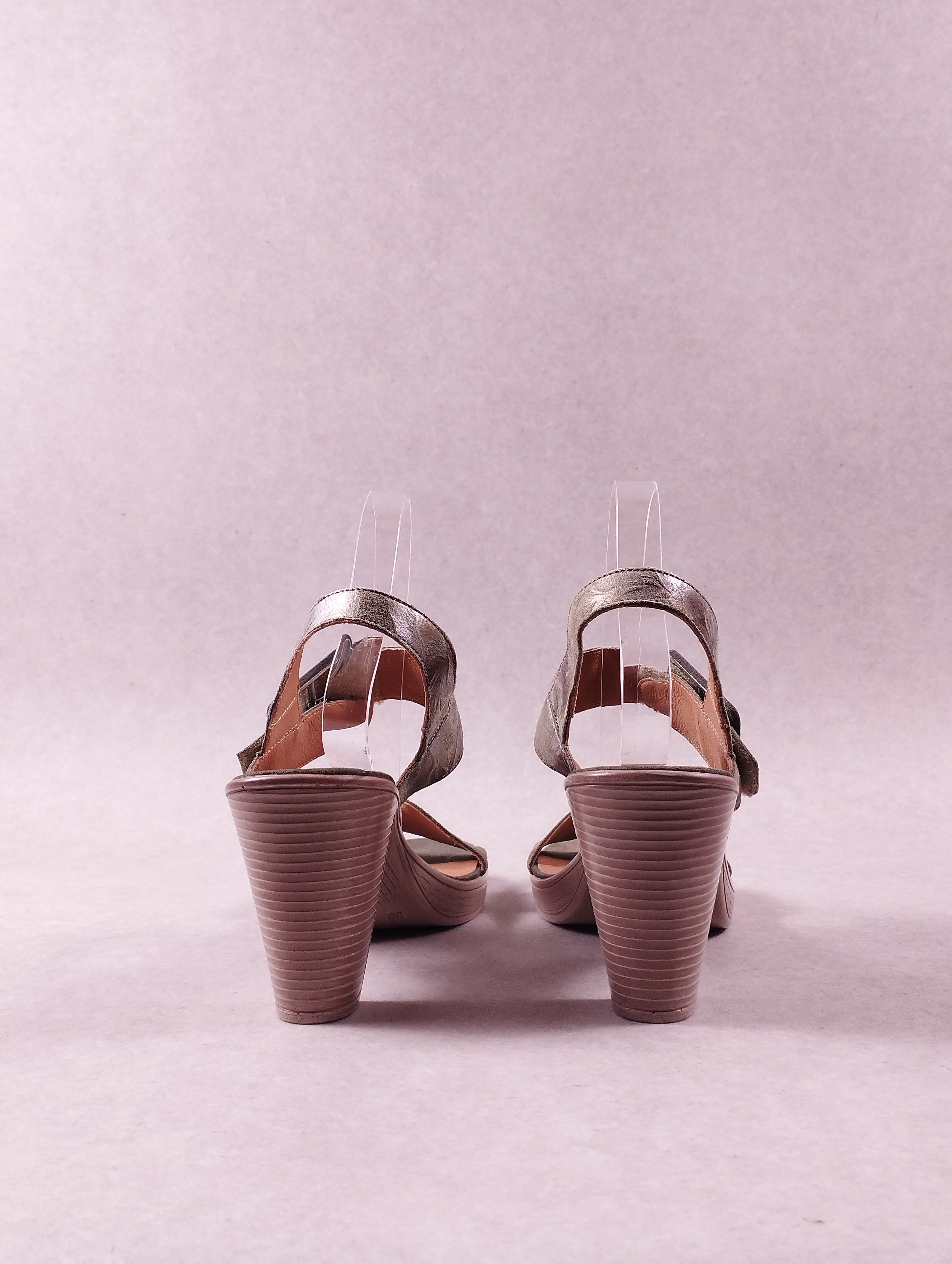 Sandales femme Emilie Karston Ruzee kaki 39