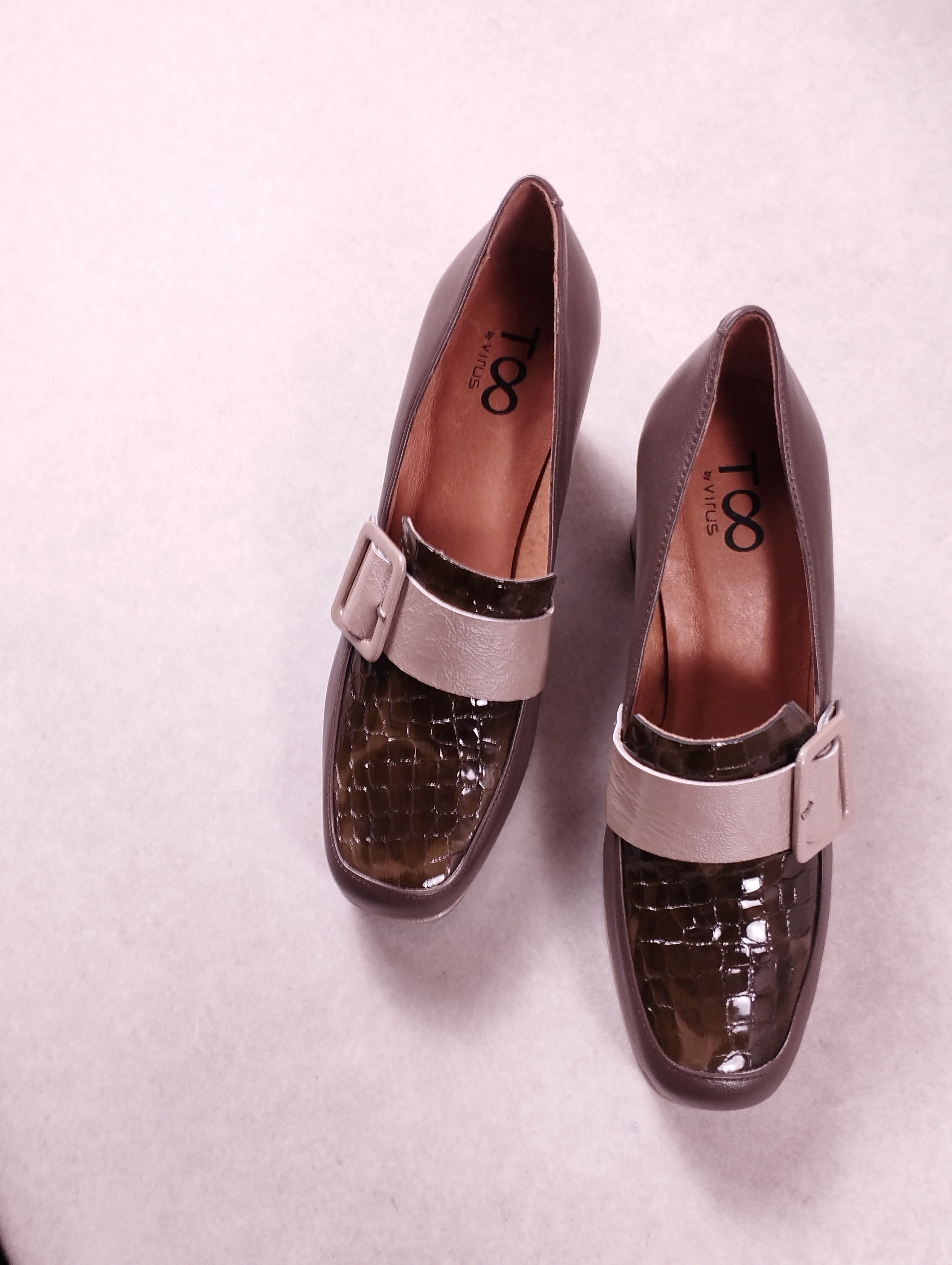 Escarpins femme Too by Virus 30296/01 musgo almondine Pointure 40