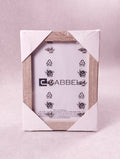 Cadre photo mural Cabbell bois naturel 21 x 16 cm