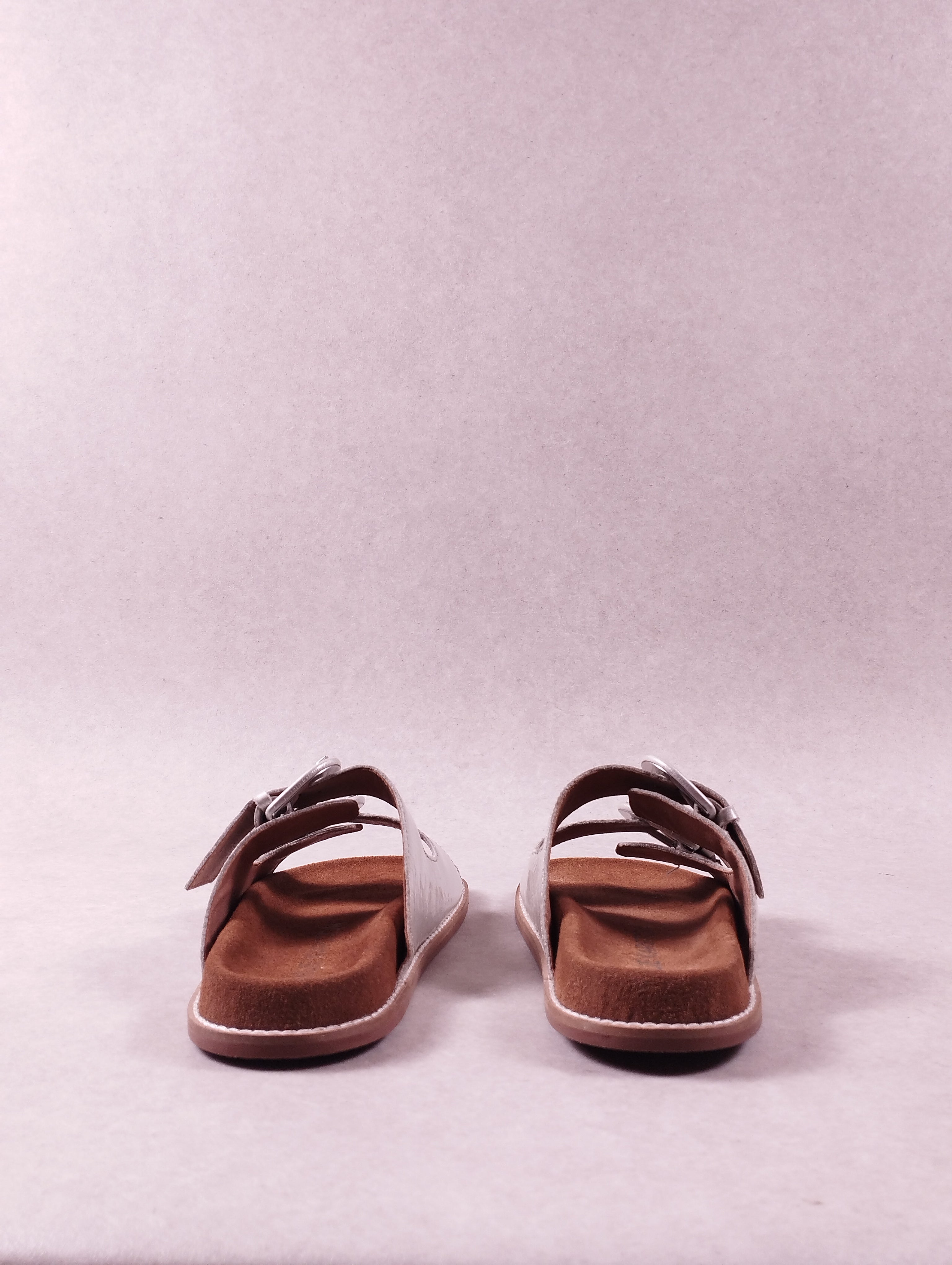 Sandales femme Emilie Karston Yako argent 36