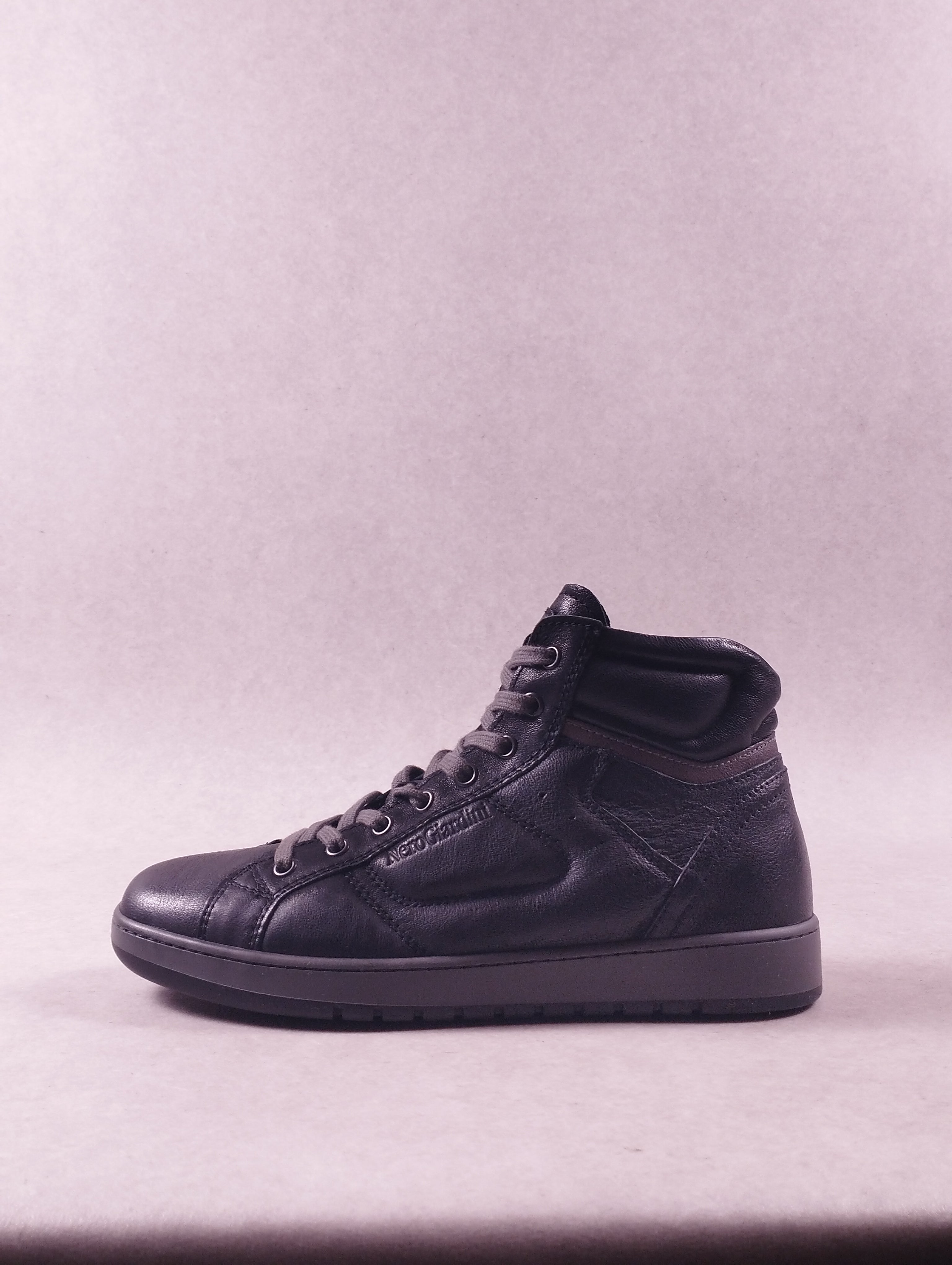 Chaussures montantes homme NeroGiardini I202550U Osaka noir gris 40