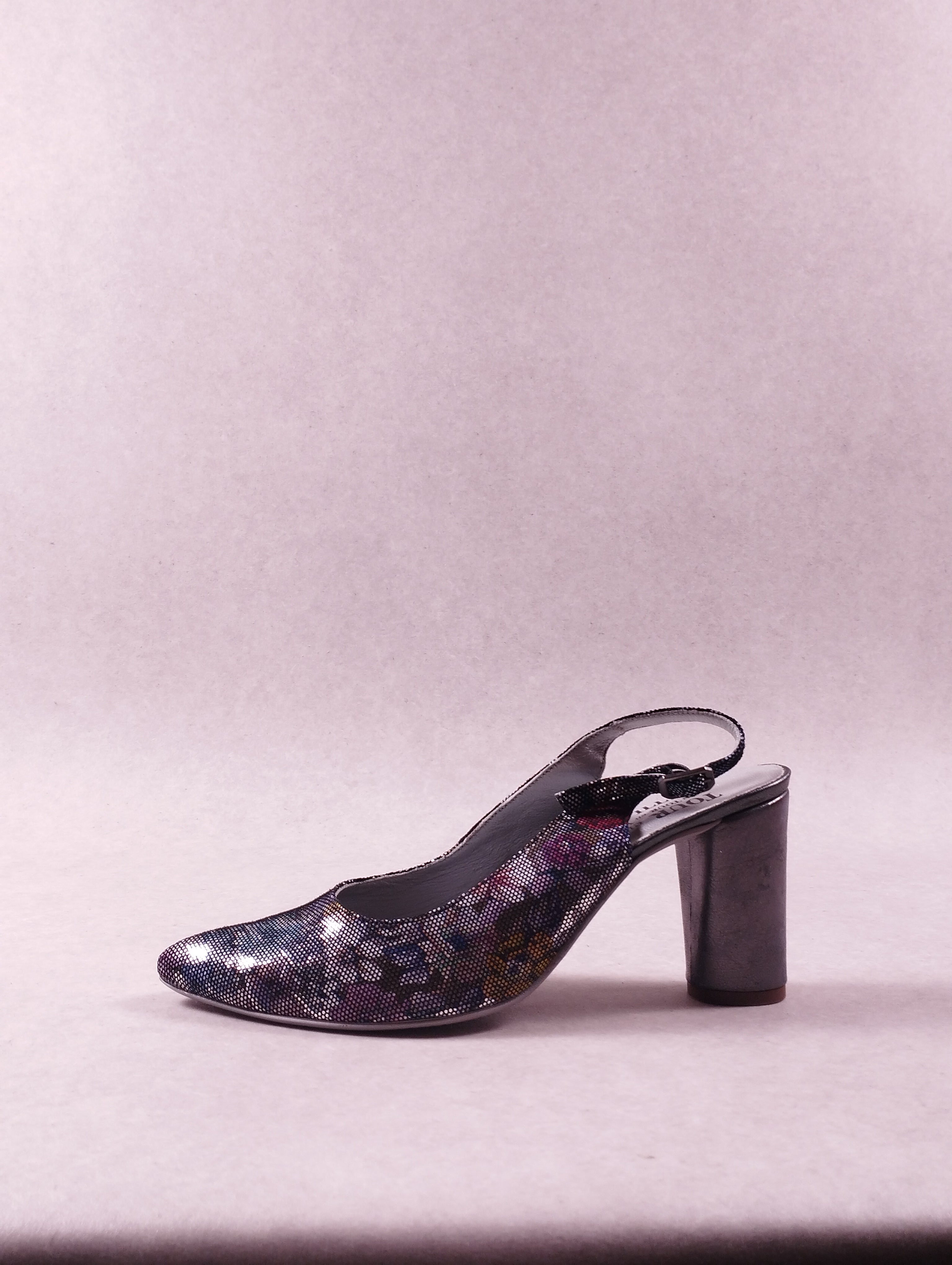 Escarpins femme Un Tour en Ville Beblen imprimé multi Pointure 39