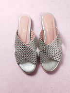 Sandales femme Little La Suite 1253.02 Mica Perfo vert métallisé Pointure 37