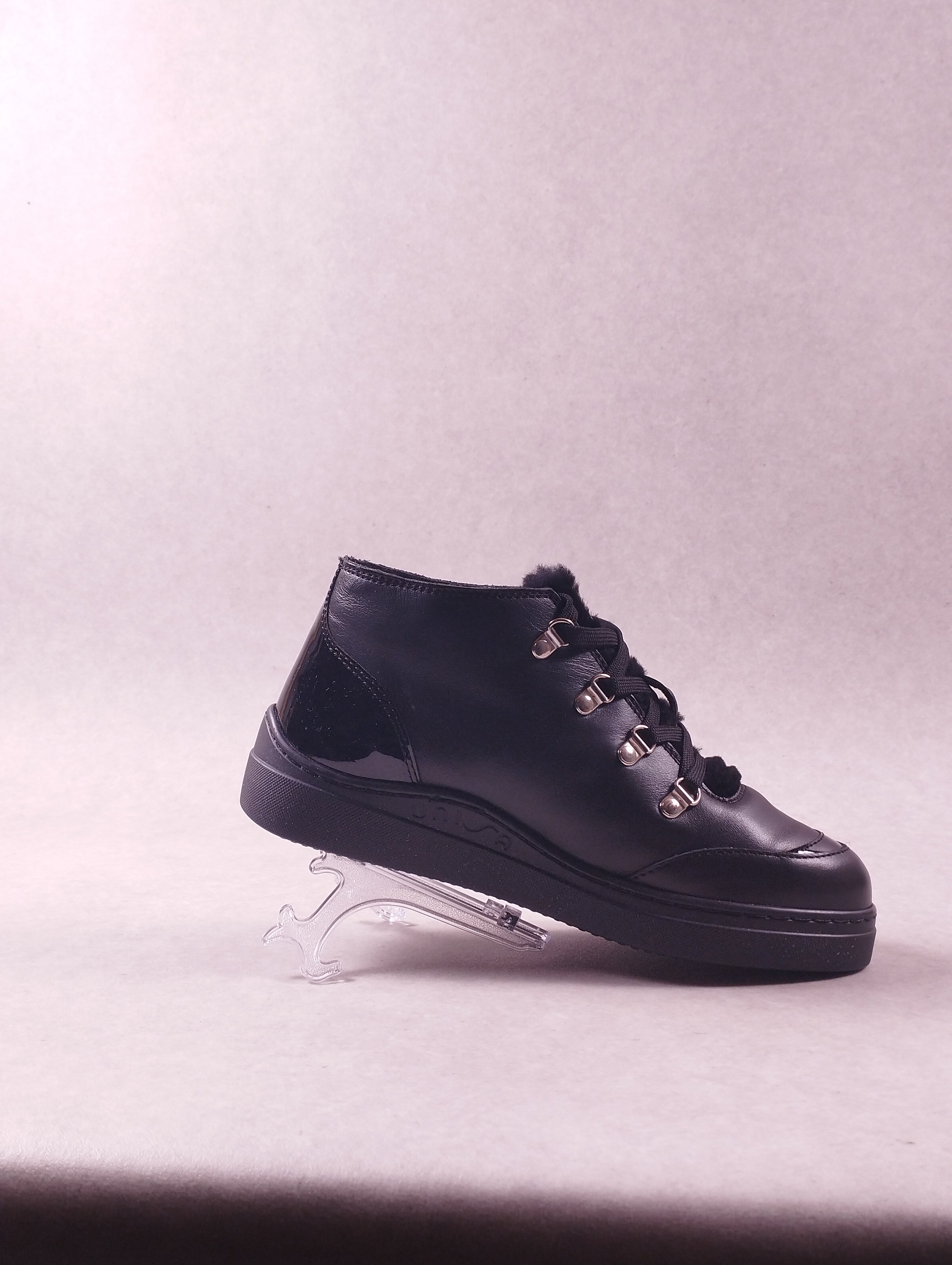 Chaussures montantes femme Unisa Frius-NF Black noir pointure 36