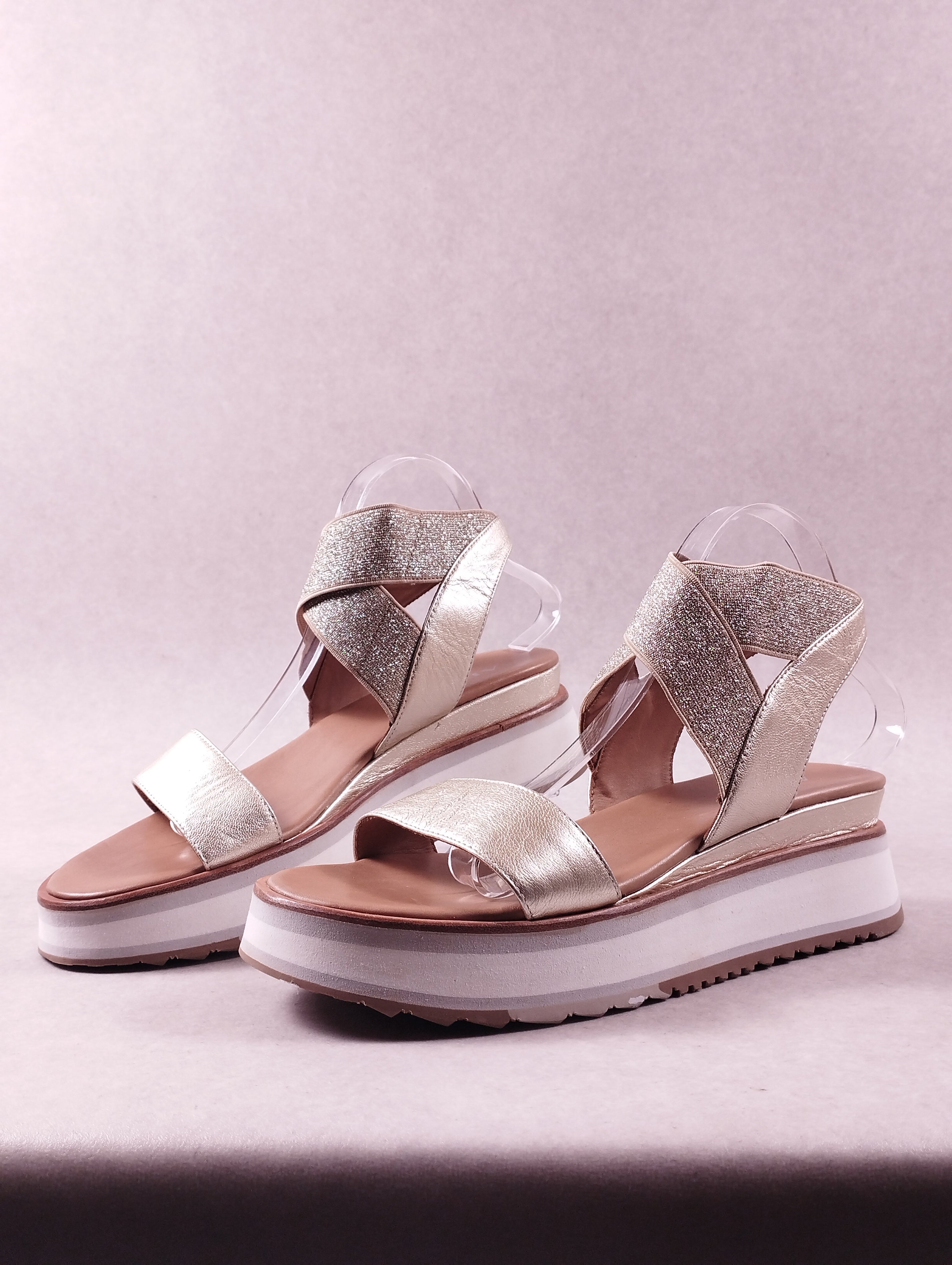 Sandales femme Adige Carmen V4 Galaxy Desert doré 41