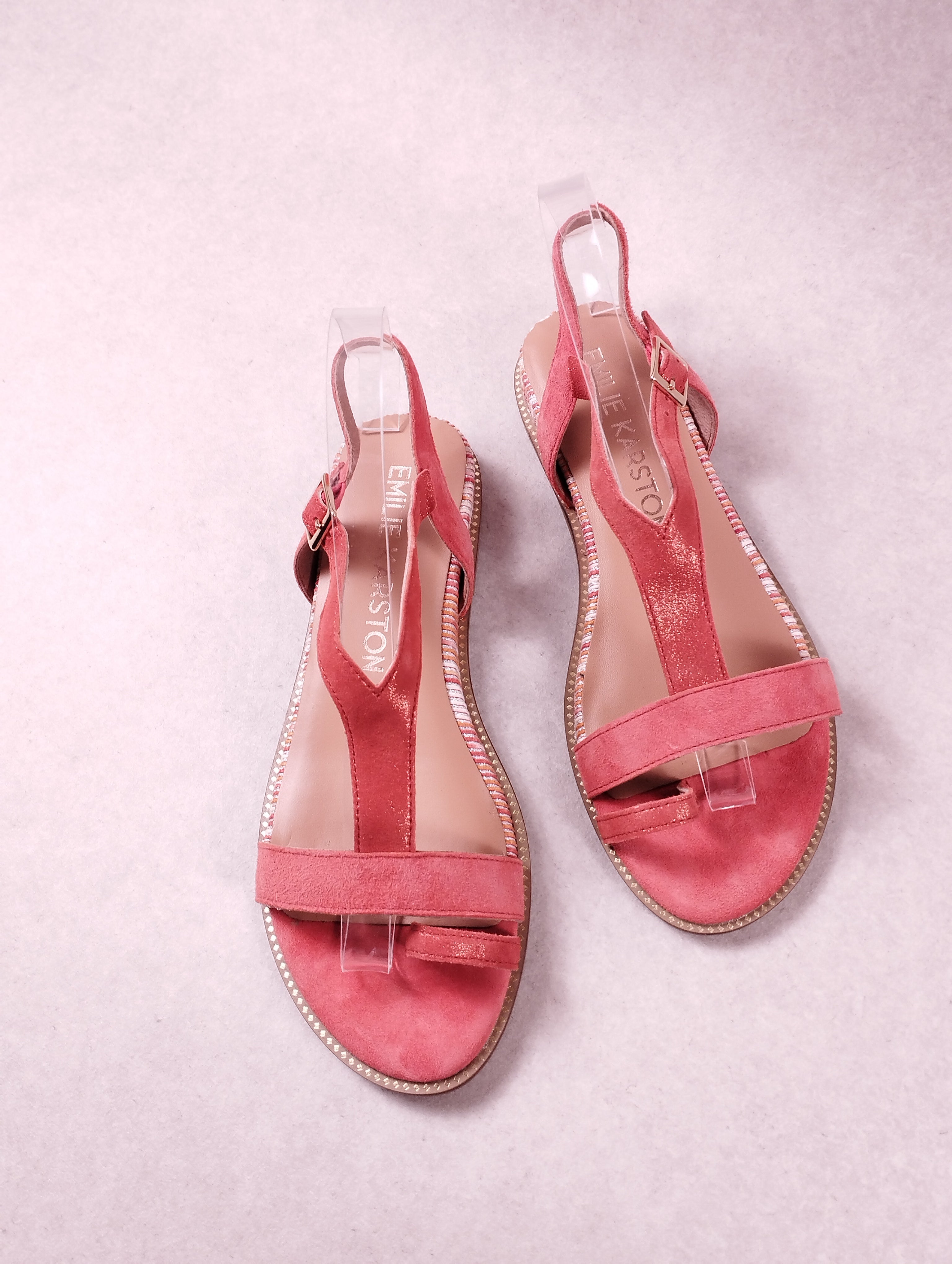 Sandales femme Emilie Karston Soten orange 38
