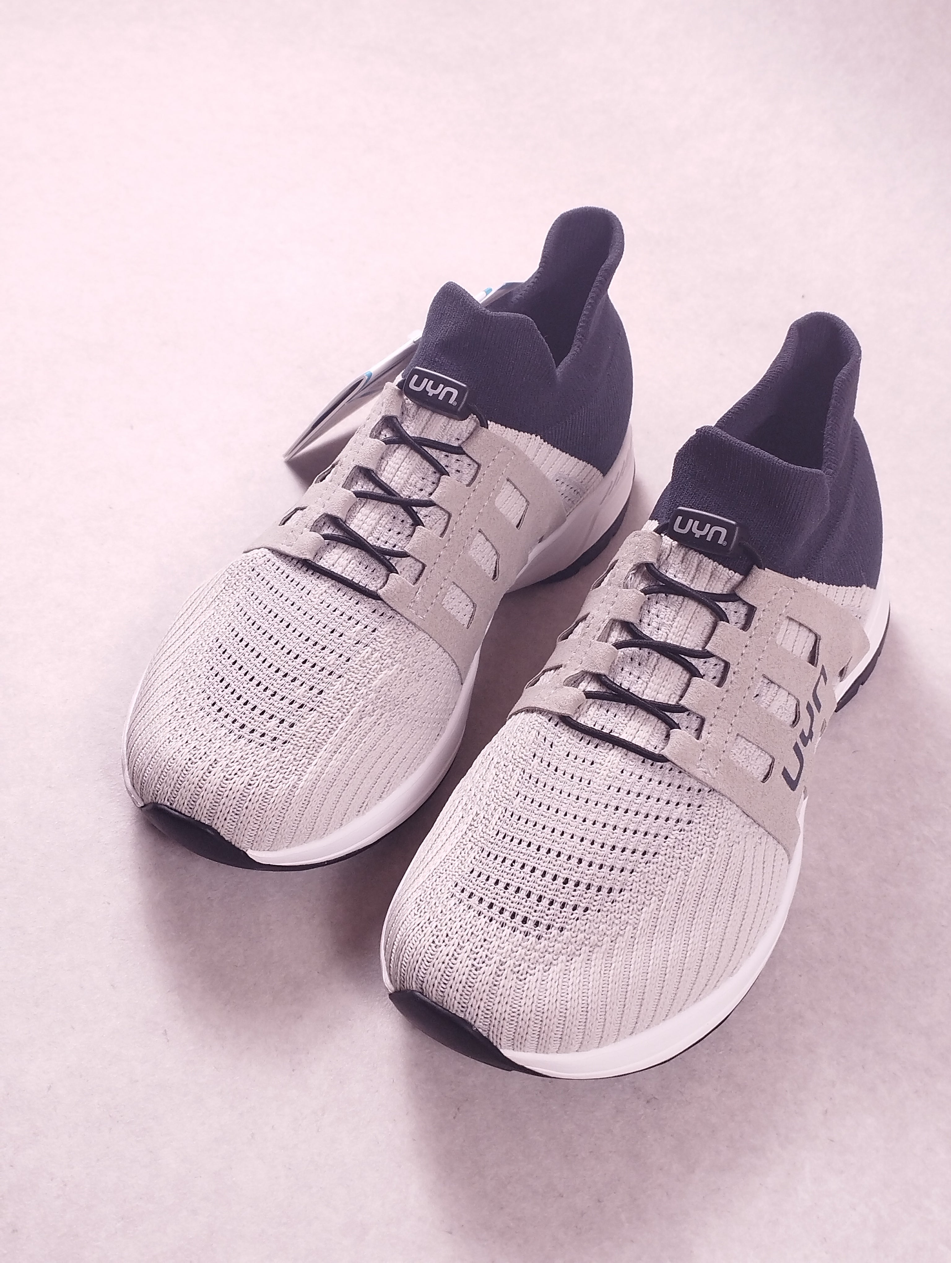Chaussures de sport femme UYN Nature Tune Active Pearl Grey Carbon Grey pointure 38