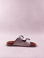 Sandales femme Emilie Karston Yako argent 36
