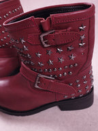 Boots femme Lola Cruz 109T16HS rouge bordeaux Pointure 37