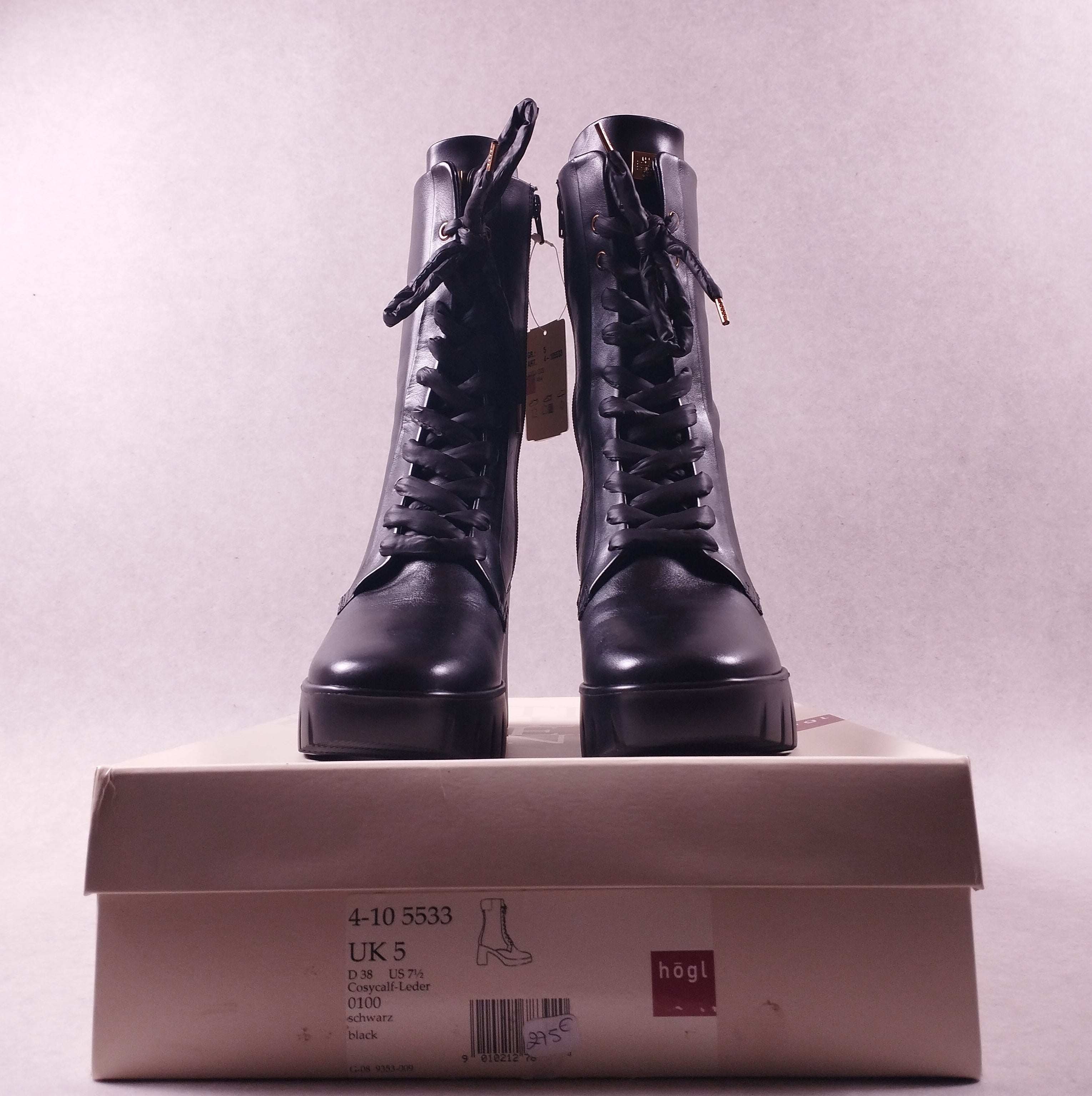 Boots femme Högl 4-10 5533 noir 38