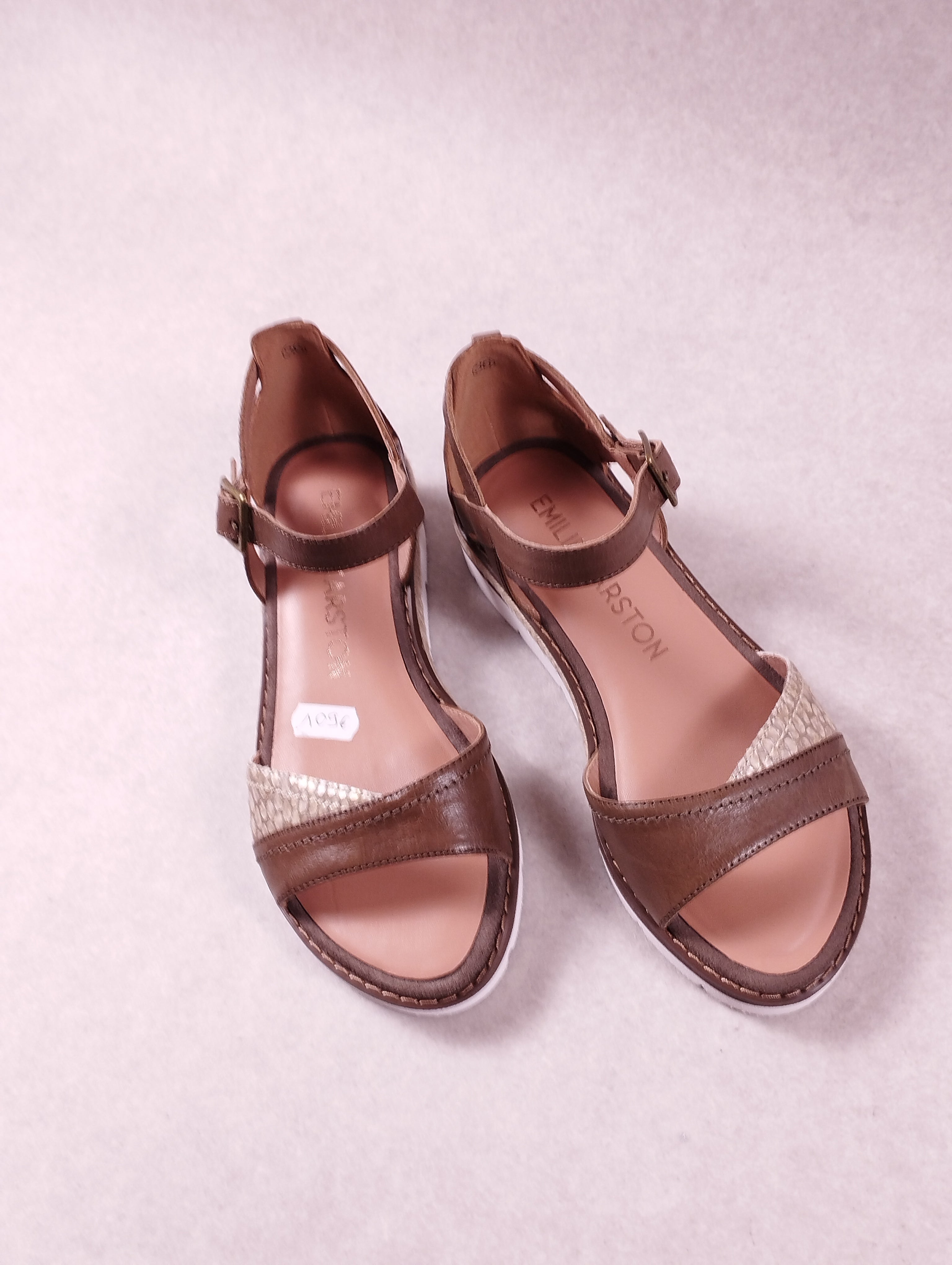 Sandales femme Emilie Karston Kilgum kaki 36