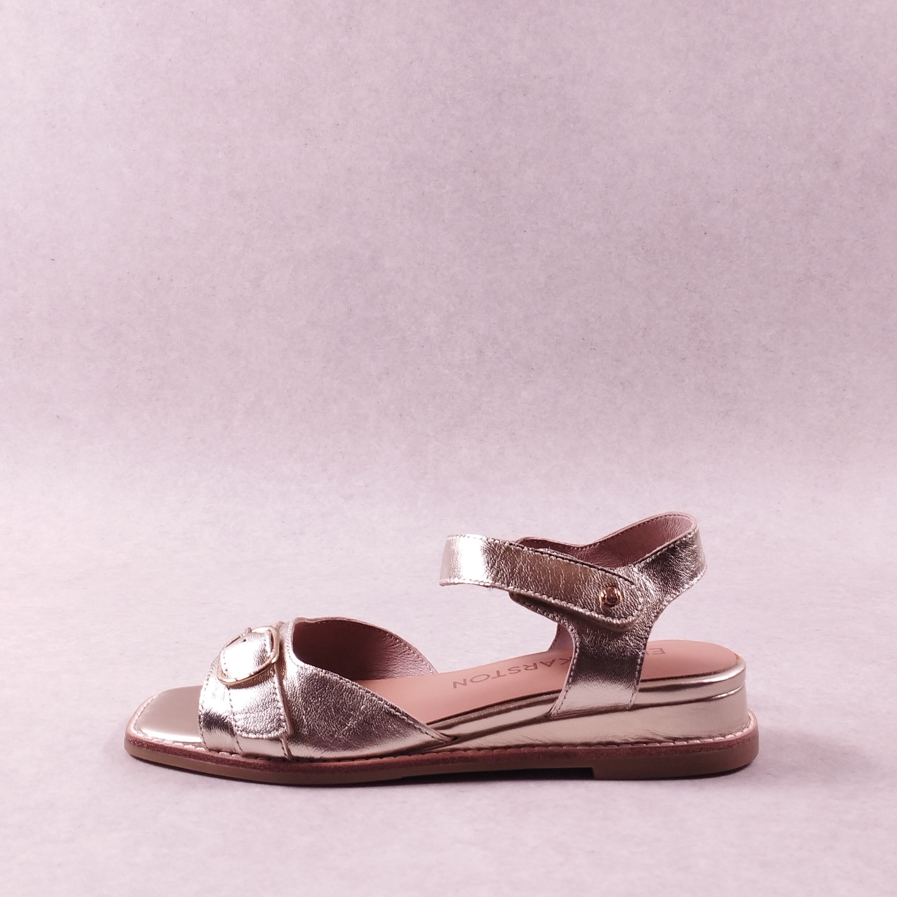 Sandales femme Emilie Karston Katia platine 36